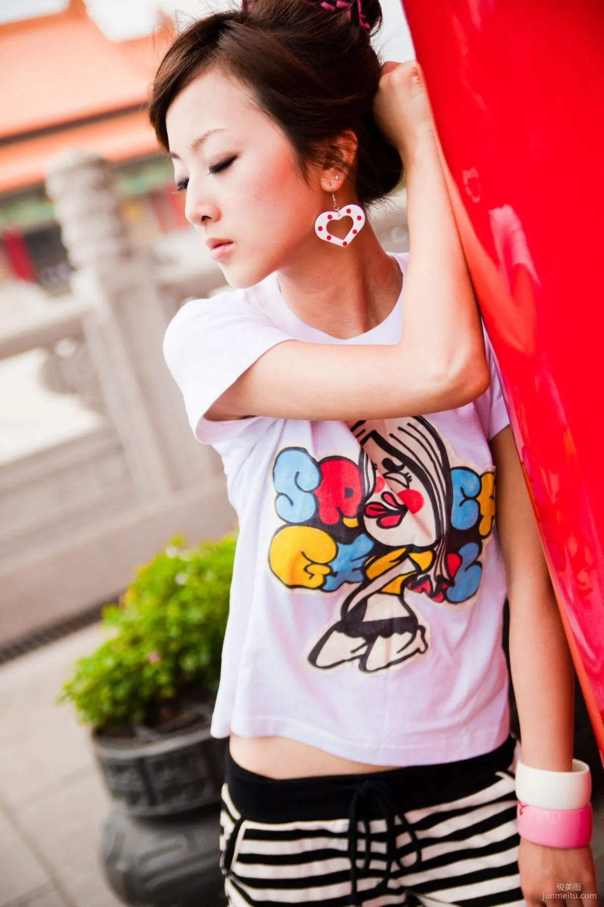 Guozi MM (Zhang Kaijie), Ximending + Botanical Garden + Chiang Kai-shek Memorial Hall, Outdoor Photo Set photo 86