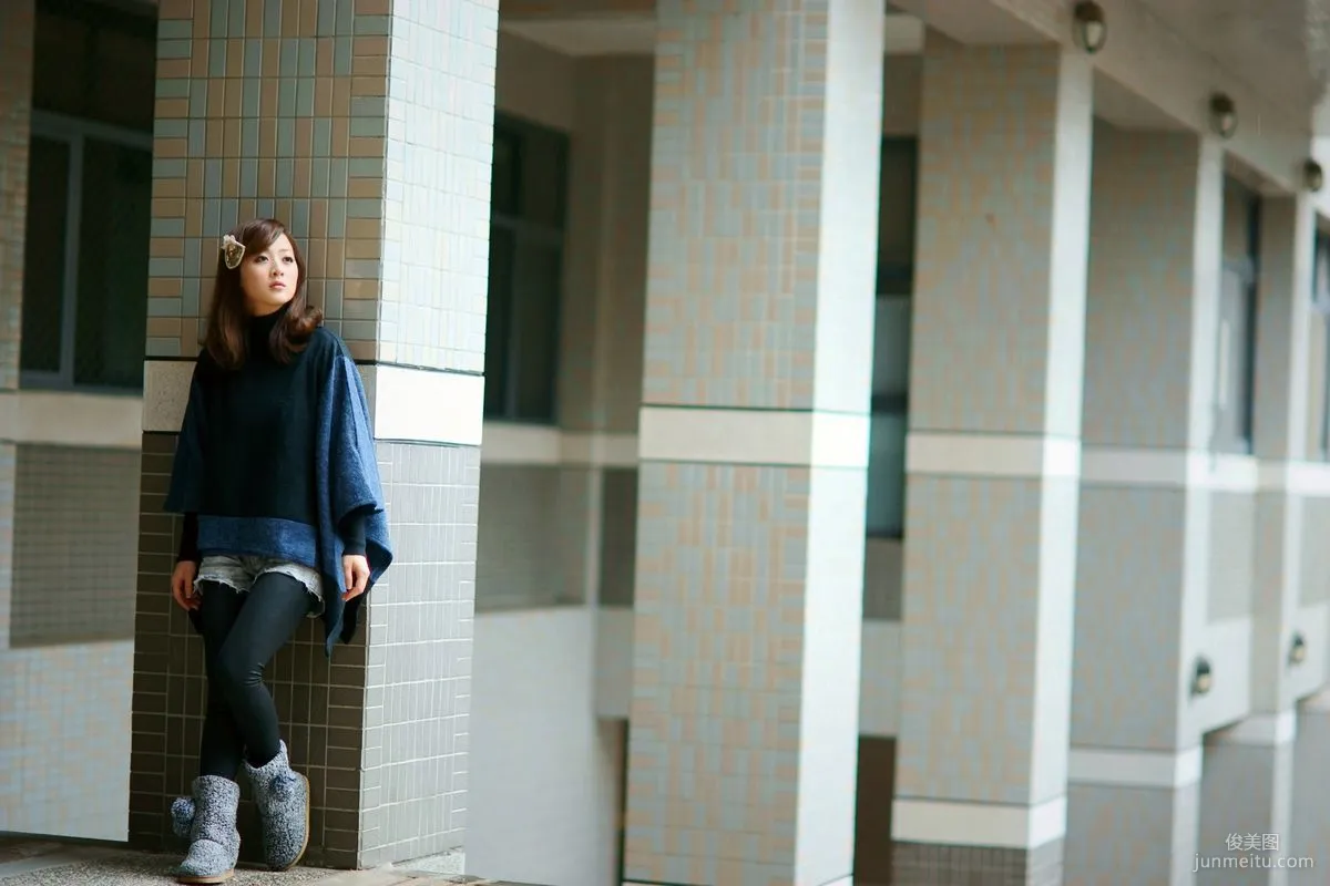 Guozi MM, Zhang Yunfei, Tunghai University Outdoor Shoot Photo Set photo 2