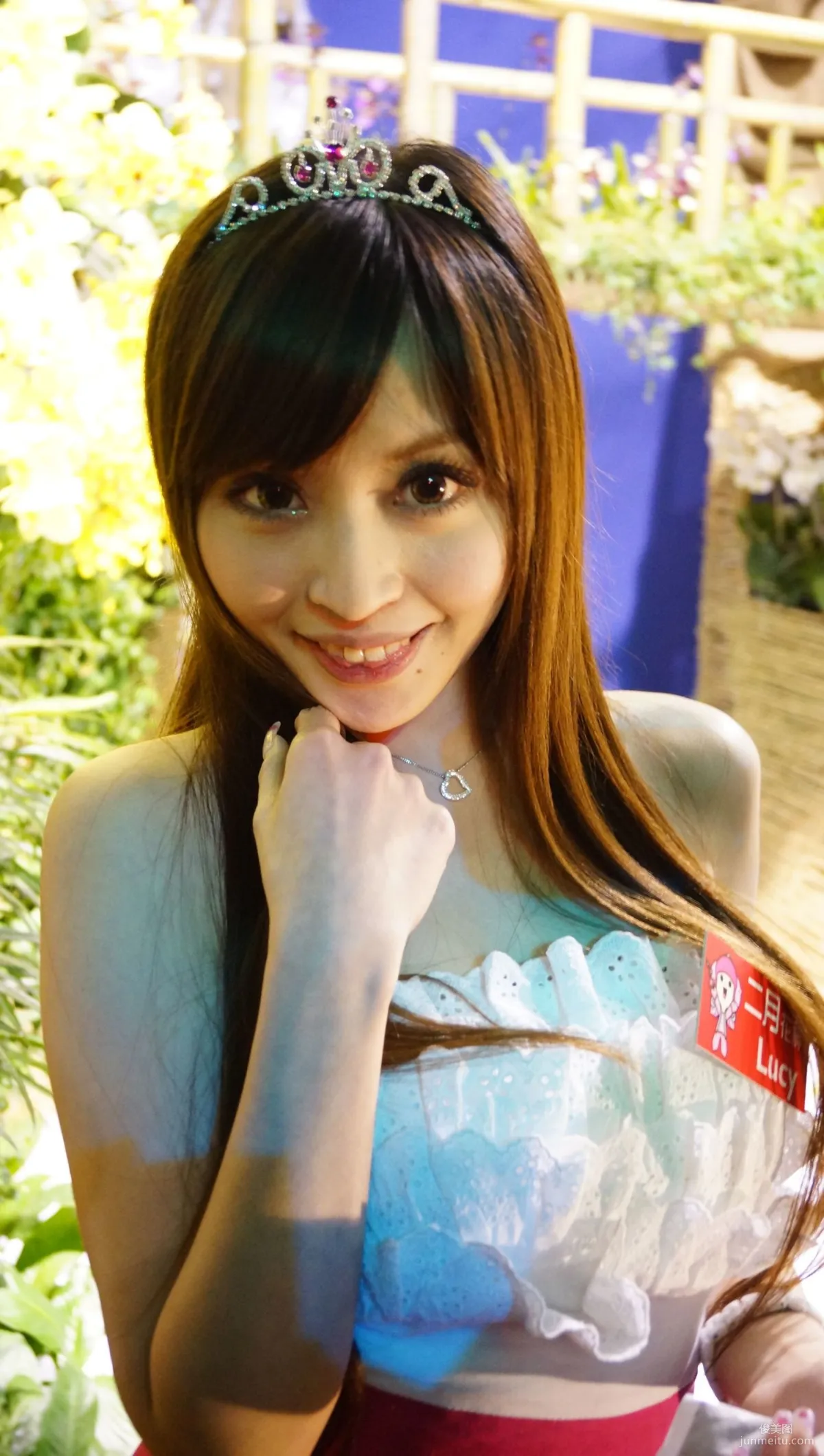 Taiwan Model lucy / Ni Qianling, February Flower Goddess HD Complete Edition Photo Collection Set photo 96