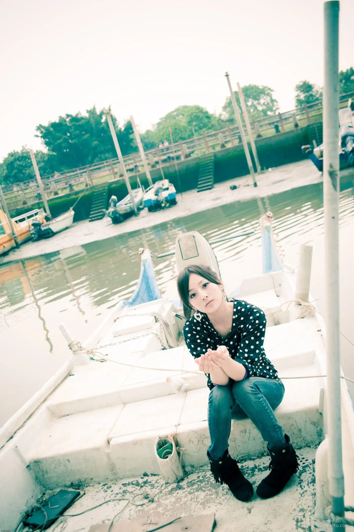Guozi MM/Zhang Kaijie, Guandu Qu Outdoor Shoot, Photo Set photo 42