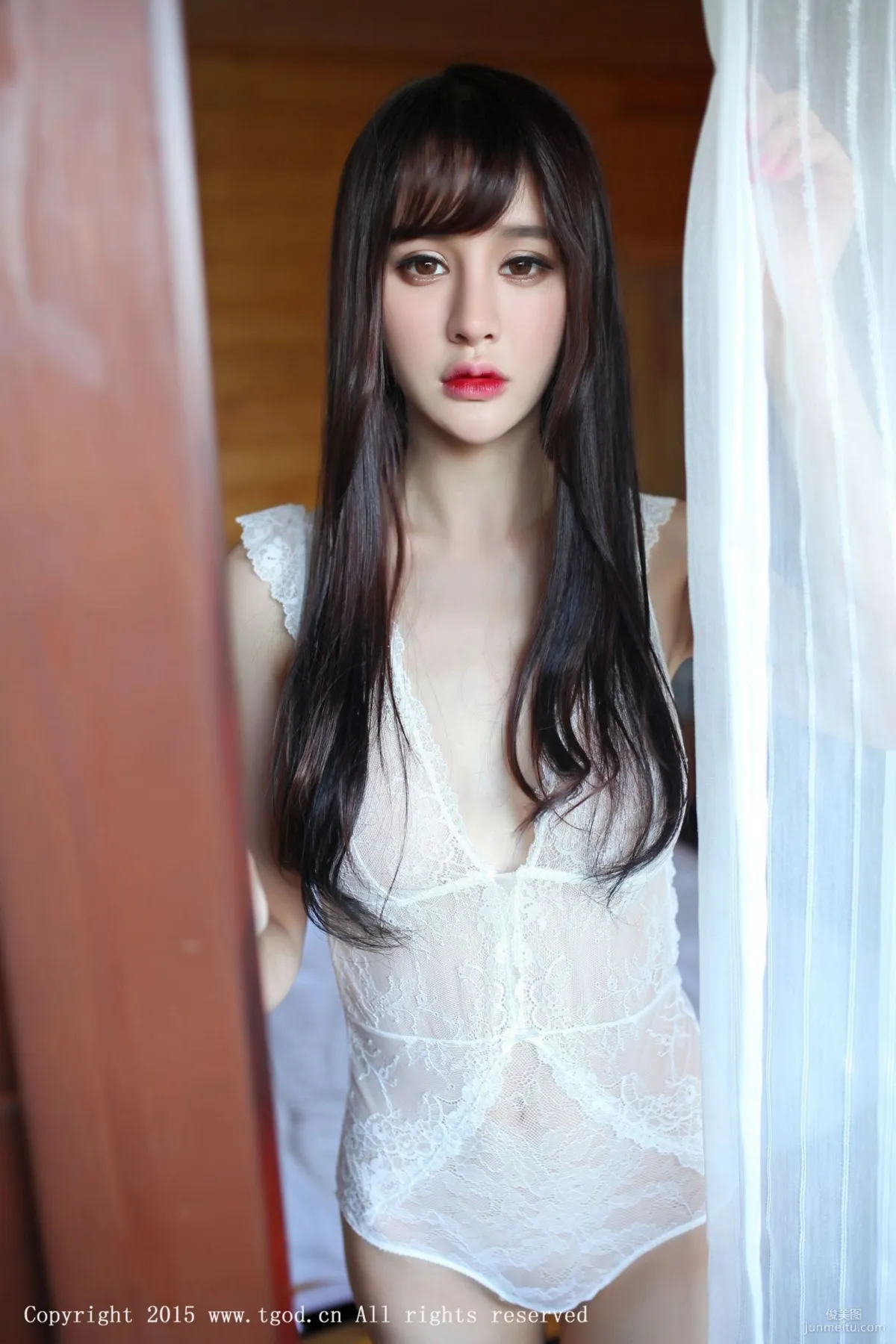 Cheryl Qingshu 'Yunman Travel Shoot' Hot Pants, Lace Series [TGOD] Photo Set photo 31