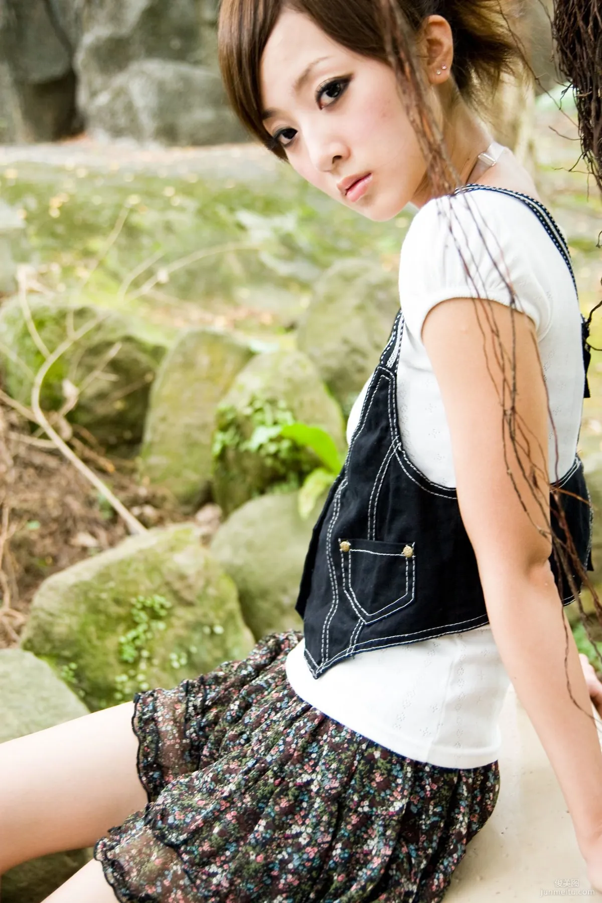 Guo Zi MM, Zhang Kaijie, Shuangxi Park Outdoor Shoot Photo Set photo 38