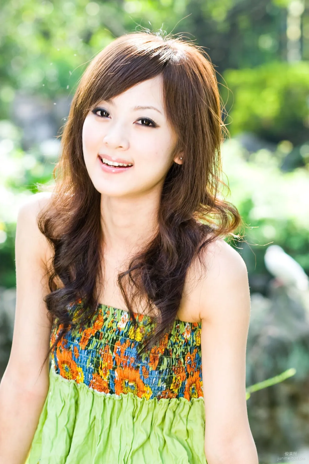 Guo Zi MM, Zhang Kaijie, Shuangxi Park Outdoor Shoot Photo Set photo 10