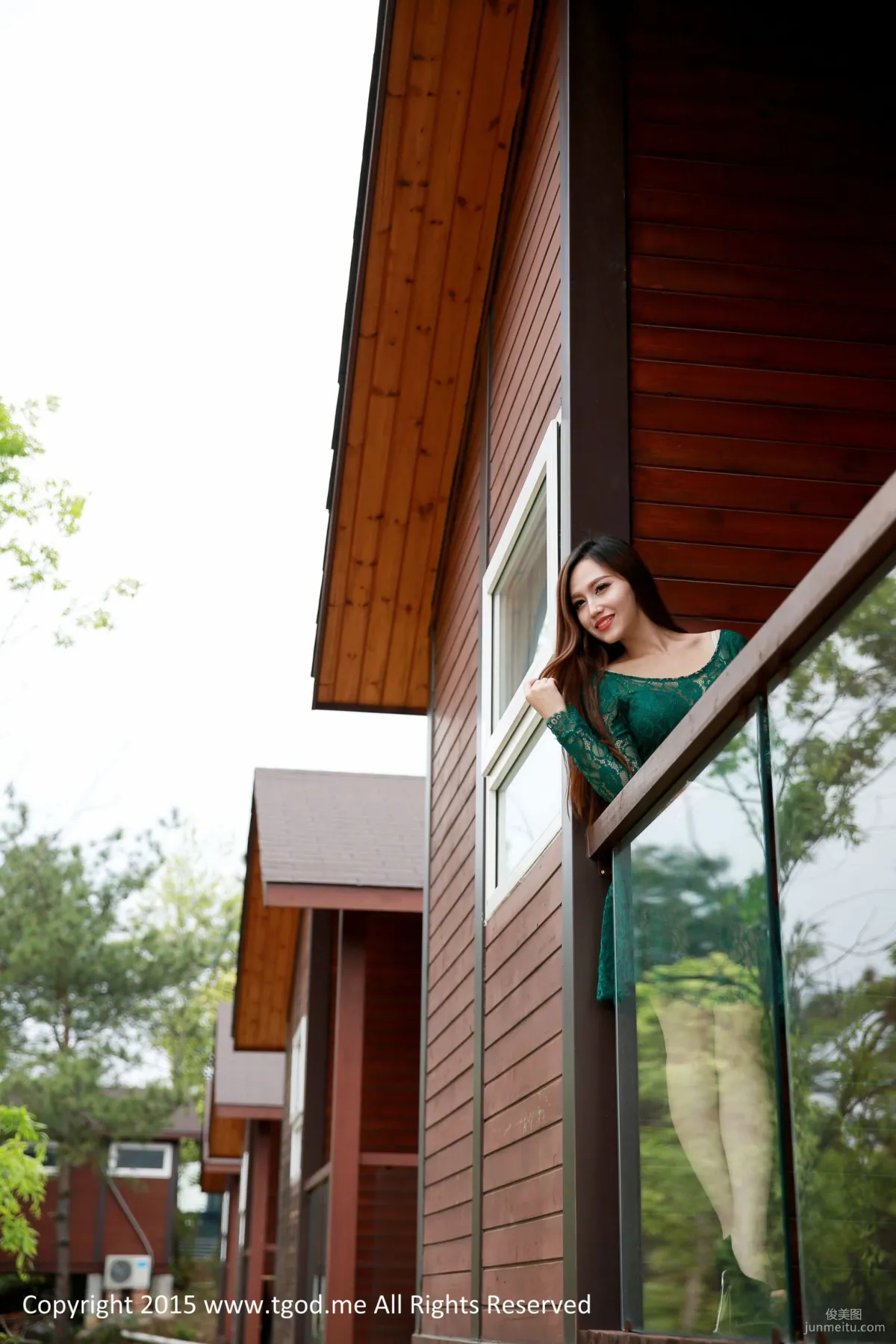 Youth Goddesses Lu Siyu, Xia Jing Goddess Arrives Jiujiang Huayuan Valley [TGOD] Photo Set photo 8