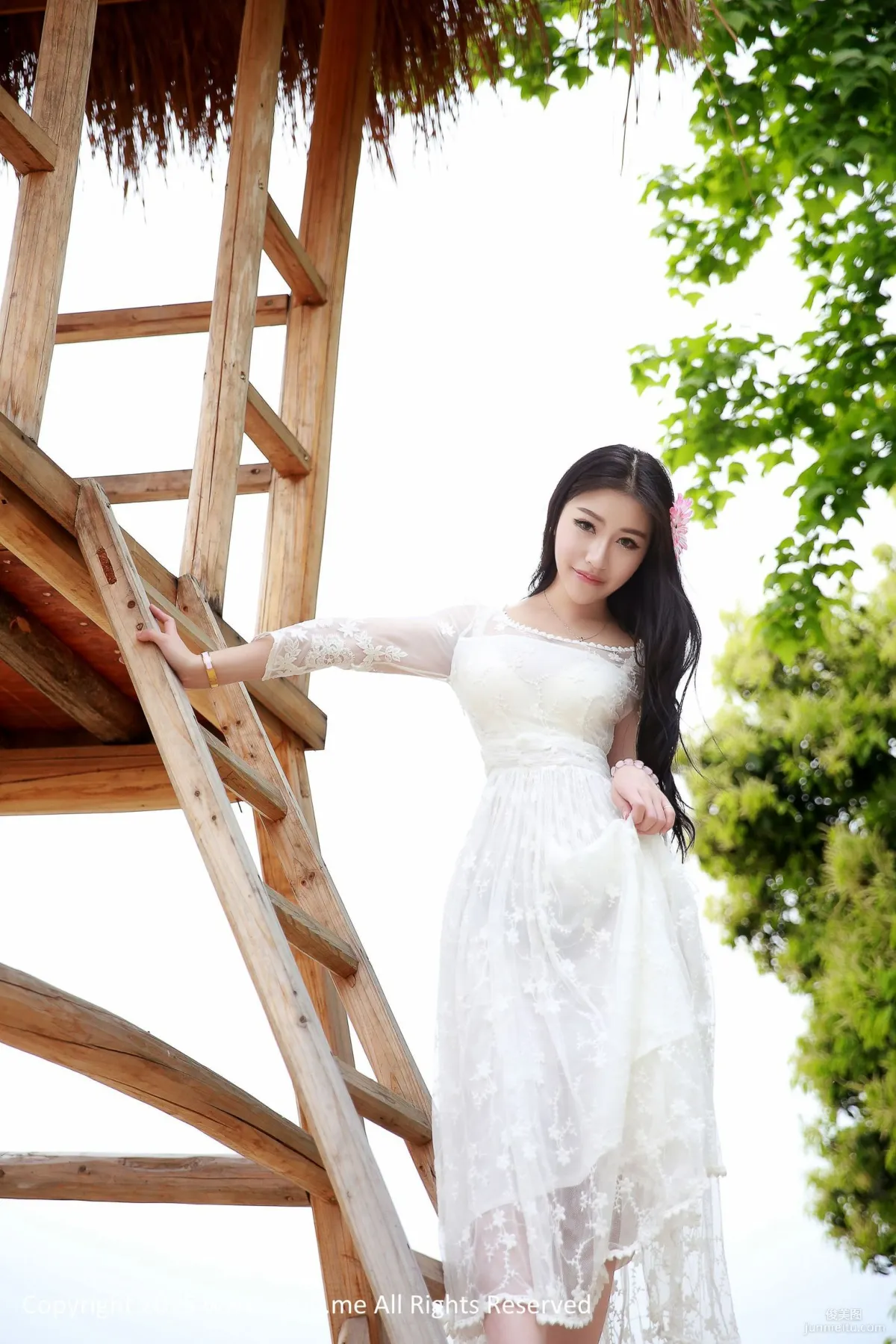 Youth Goddesses Lu Siyu, Xia Jing Goddess Arrives Jiujiang Huayuan Valley [TGOD] Photo Set photo 17