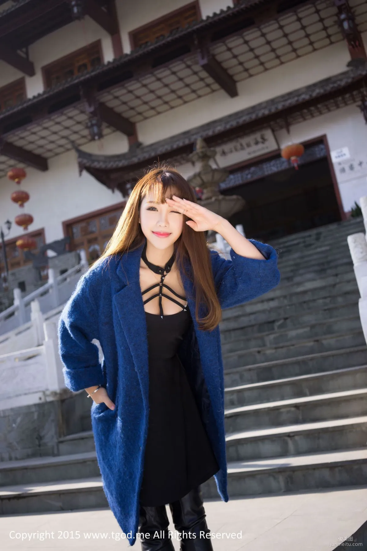 Yu Ji Una, Akiki Zhu Ruomu, Goddess Arrives: Suichang Tangmu Garden [TGOD] Photo Set photo 4