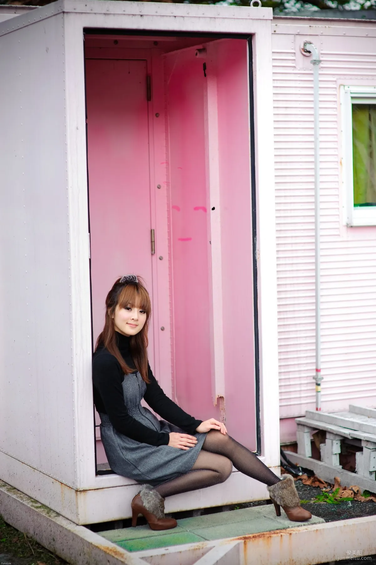 Guozi MM/Zhang Yunfei NTU Outdoor Shoot Part 8 Photo Set photo 42