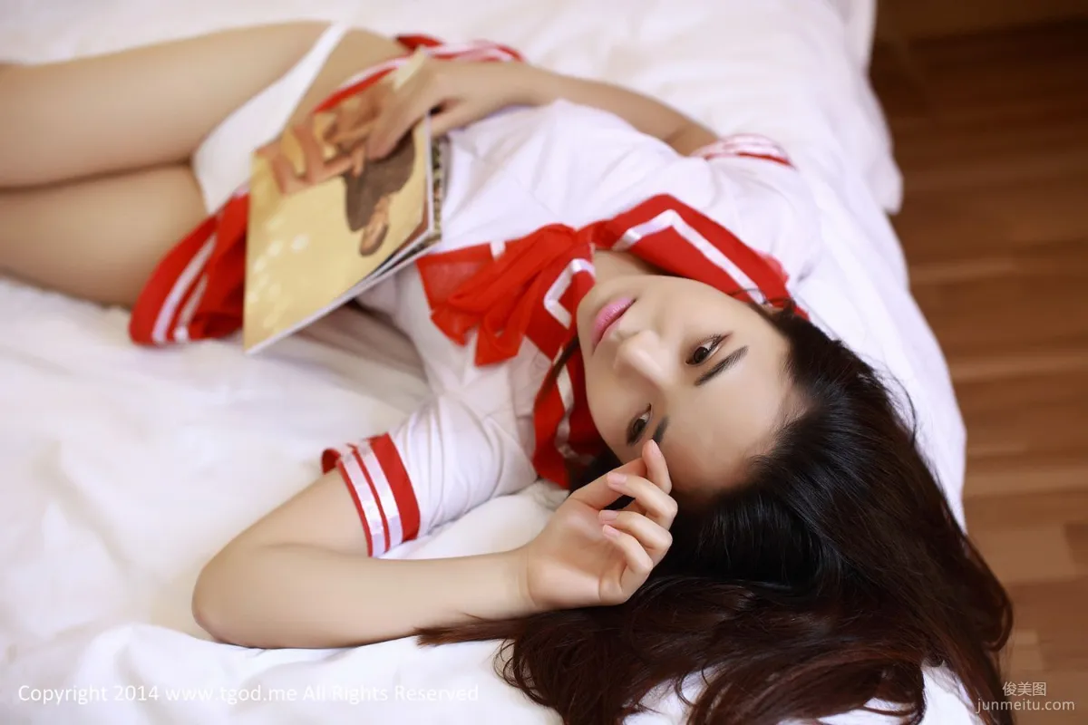 Actress Xiaoai, Sailor Uniform Beautiful Girl Private Shoot [TGOD] photo 8
