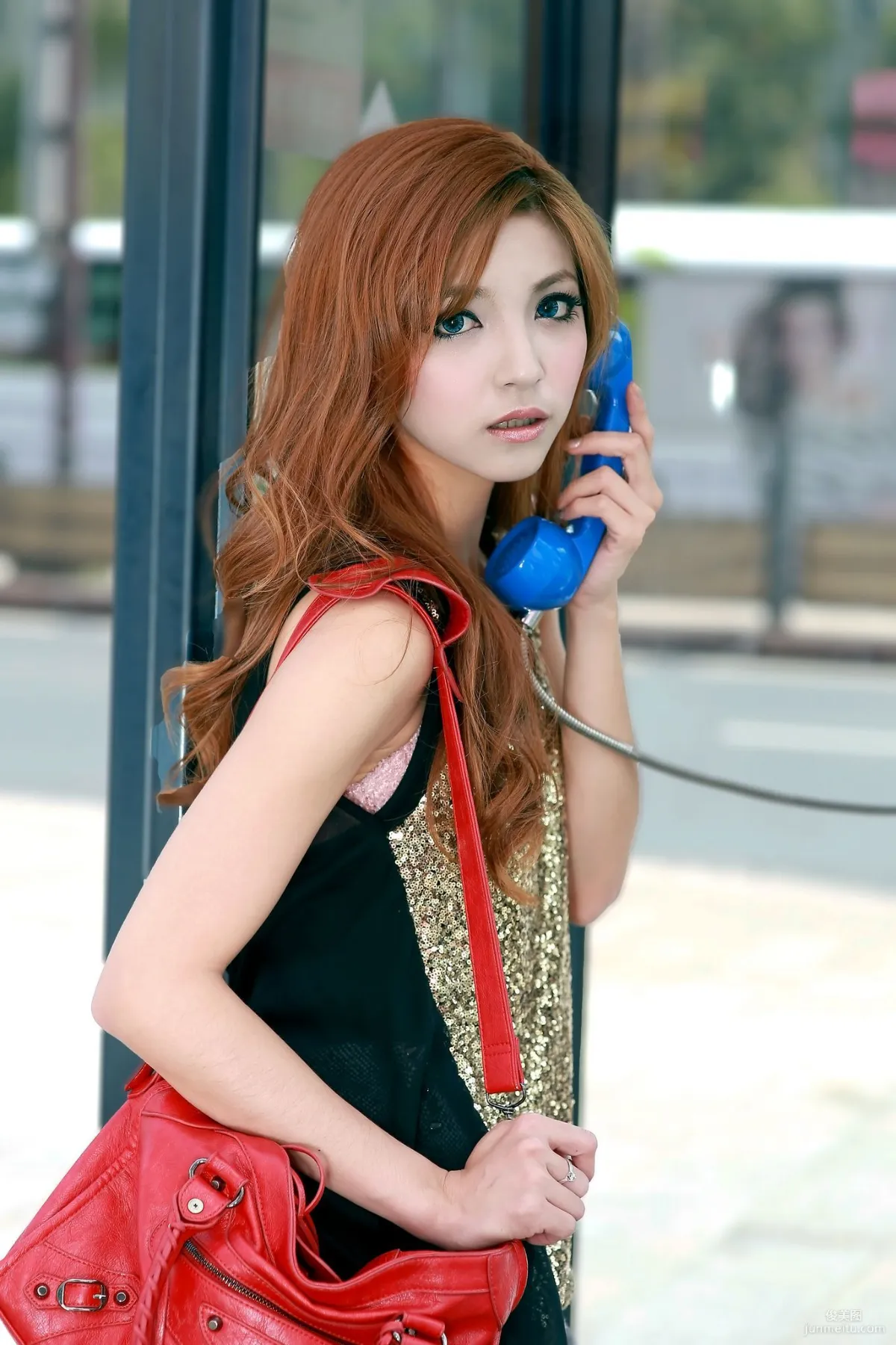 Taiwan Beauty Mikiyo, Fresh and Sweet Street Snap, Photo Set photo 12