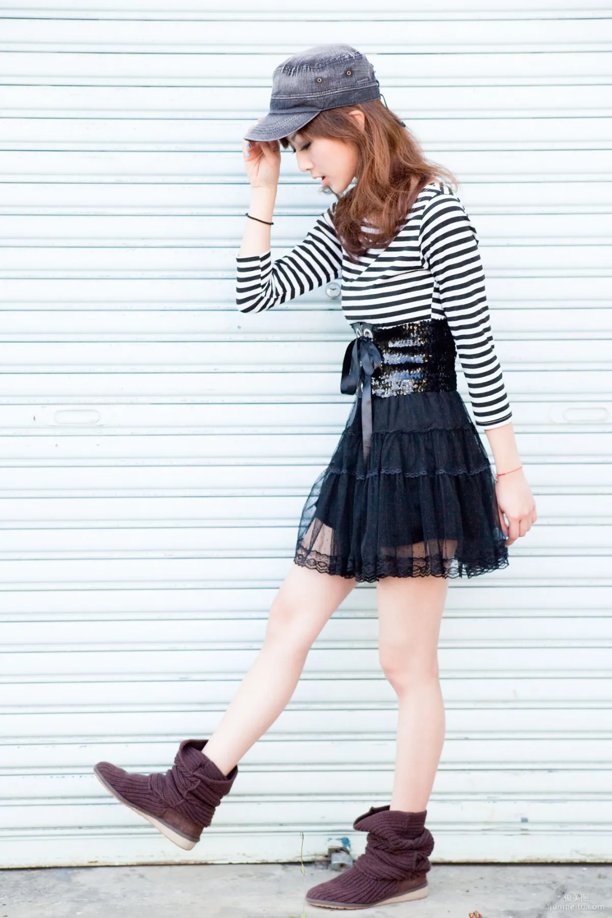 Guozi MM / Zhang Yunfei, Children's Traffic Museum Outdoor Shoot Part 2 Photo Set photo 40