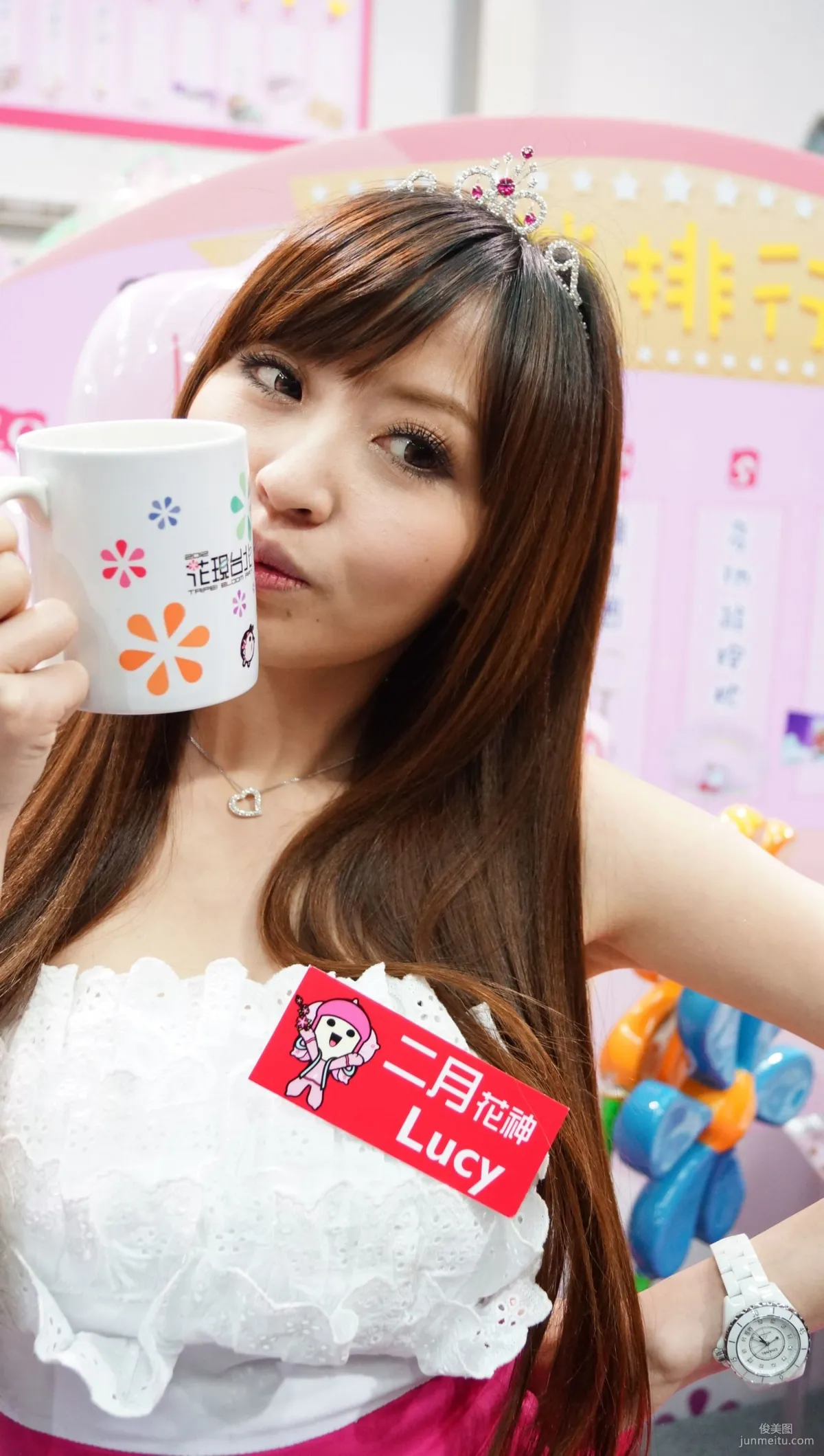Taiwan Model lucy / Ni Qianling, February Flower Goddess HD Complete Edition Photo Collection Set photo 121