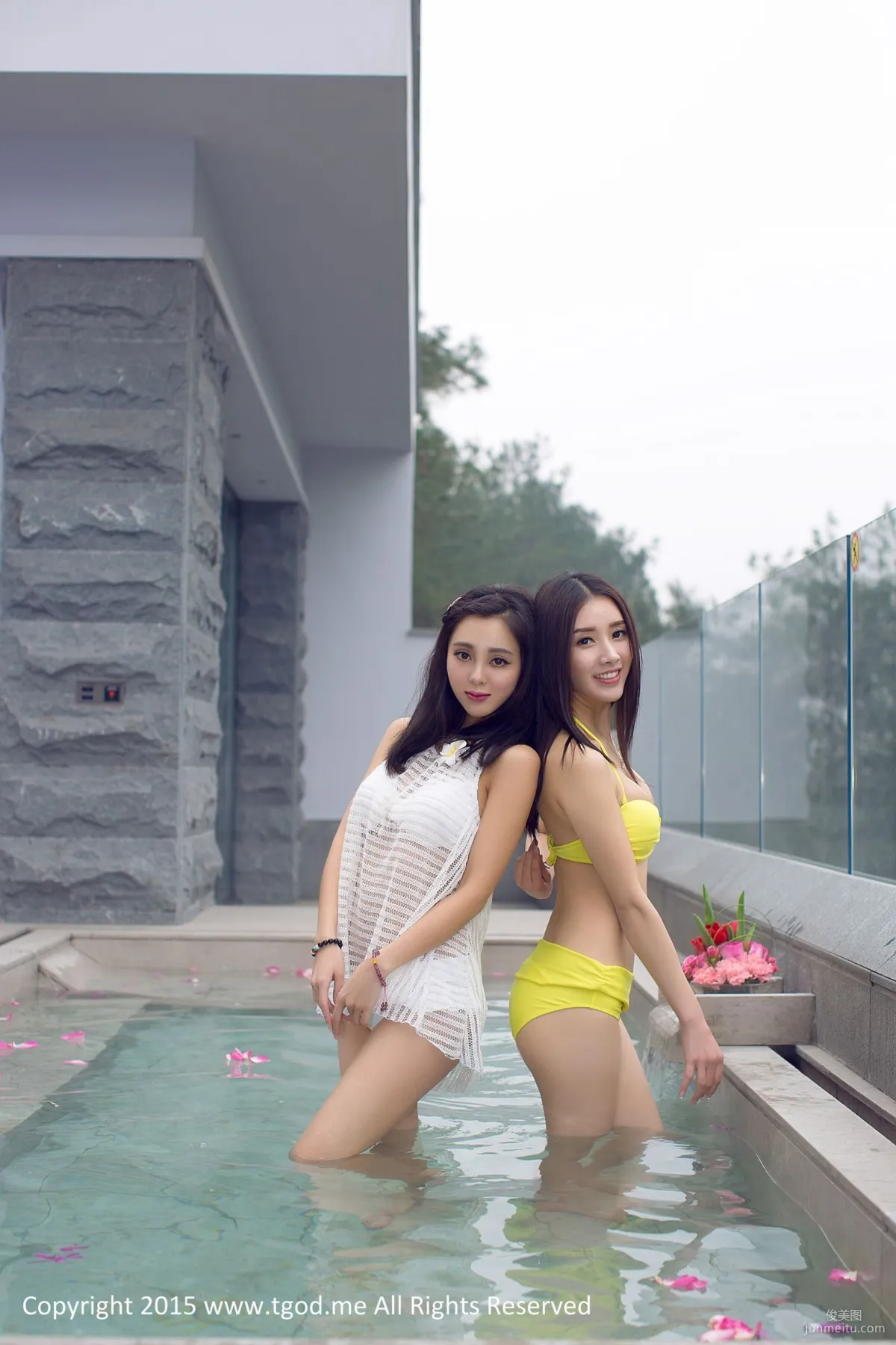 Liang Jingying, Li Ke Goddess Arrives Emeishan Hongzhushan Hot Spring Wu Meiniang Legend [TGOD] Photo Set photo 28