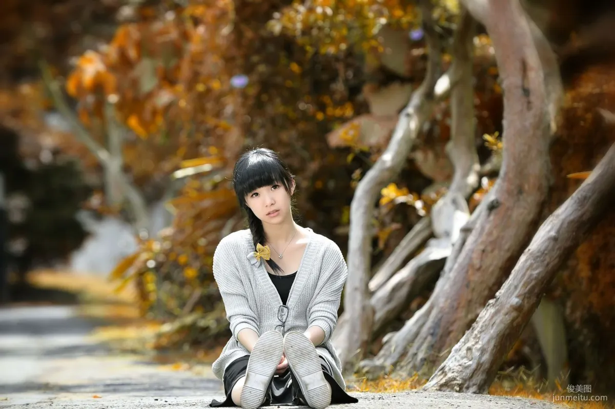 Taiwan Pure Beauty Cha Cha, Fresh and Natural Outdoor Shoot Photo Gallery photo 3