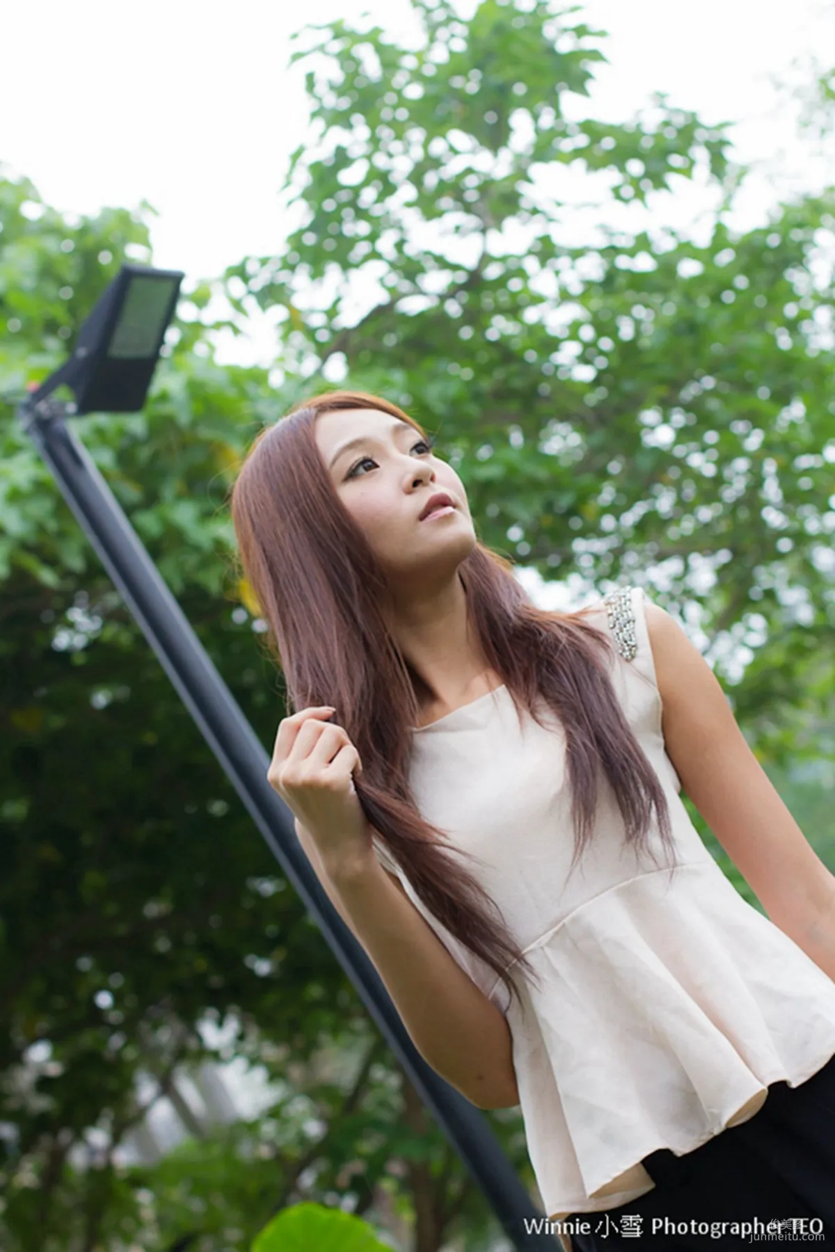 Zhuang Yonghui Winnie Xiaoxue, Songshan Cultural Park Outdoor Shoot Photo Set photo 58