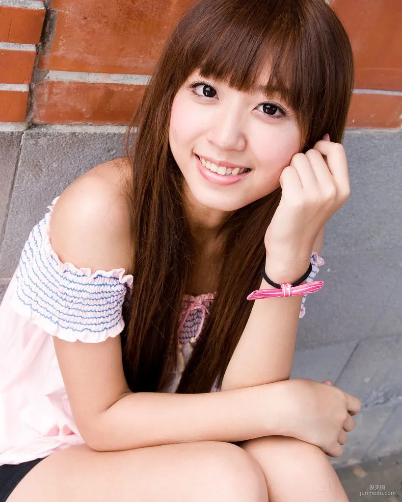 Taiwan Beauty Hongshi/Hong Shihan 'Fresh and Sweet Outdoor Shoot' Photo Set photo 16