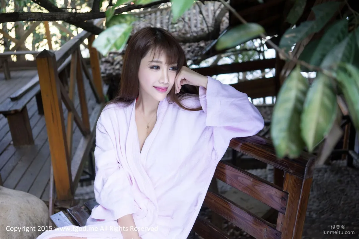 Yu Ji Una, Akiki Zhu Ruomu, Goddess Arrives: Suichang Tangmu Garden [TGOD] Photo Set photo 44
