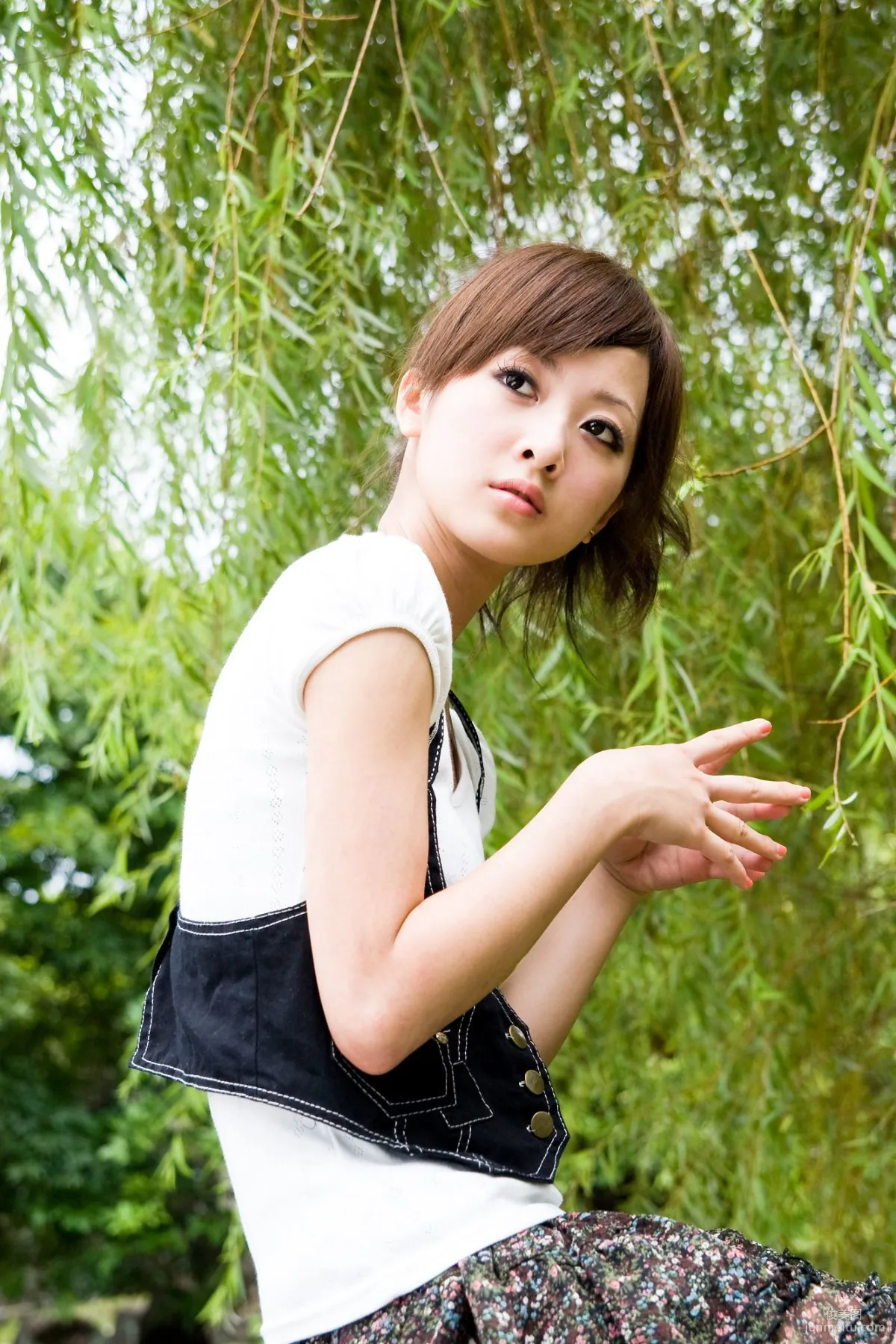 Guo Zi MM, Zhang Kaijie, Shuangxi Park Outdoor Shoot Photo Set photo 41