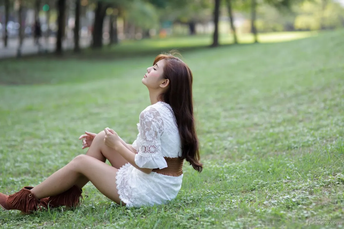 Taiwan Beauty Tuna / Xu Weiyin, Fresh Outdoor Shoot Photo Collection photo 35
