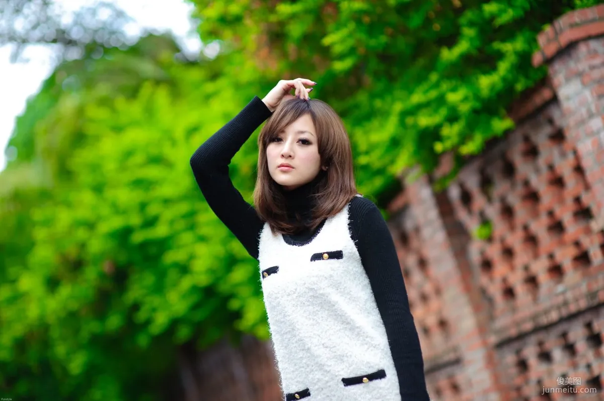 Guozi Mikako, Tamsui Little White House and Hobe Fort Outdoor Shoot Photo Set photo 6
