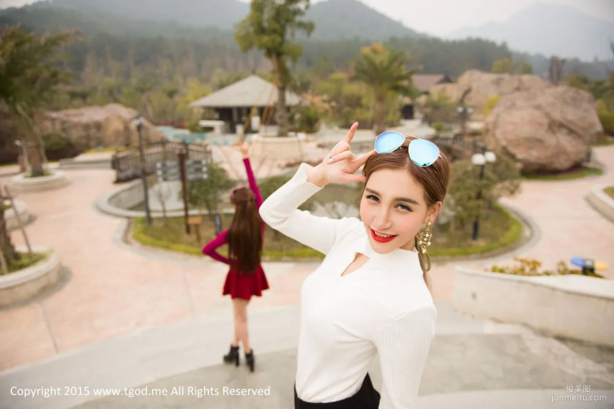 Aixi Ice, Cheng Xiaofan, Goddess Arrives, Xianhua Four Seasons Hot Spring [TGOD] Photo Set photo 15