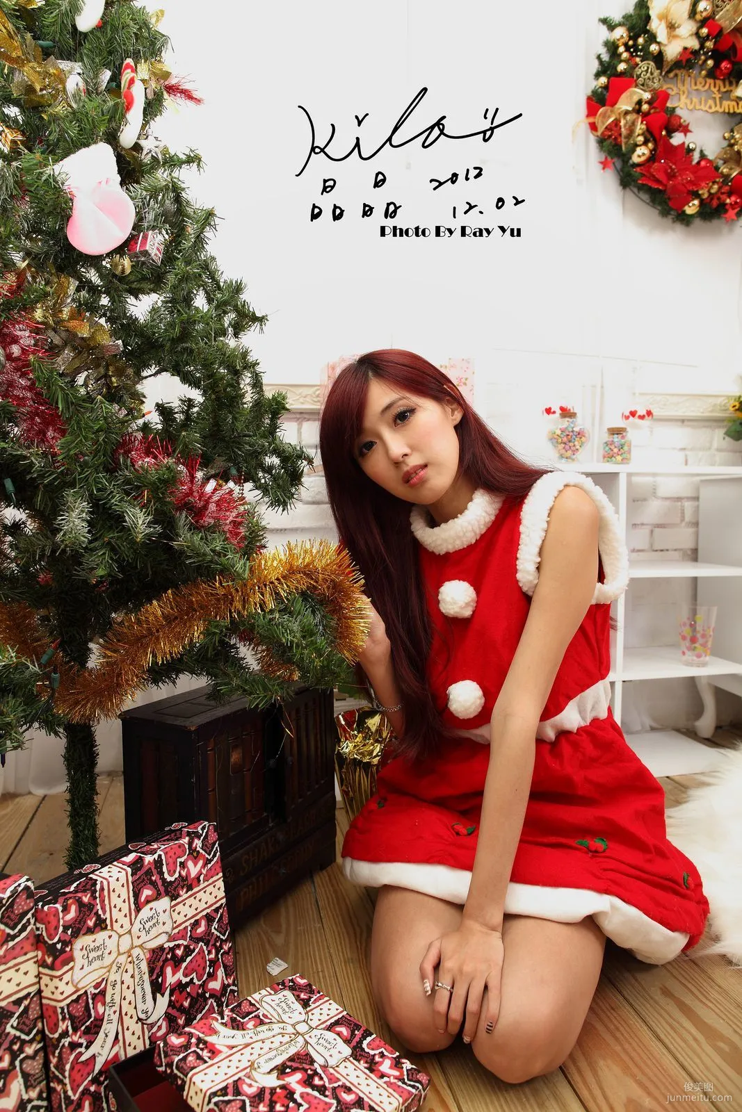 Kila Jingjing / Liao Tingling Christmas Series Photo Set photo 90