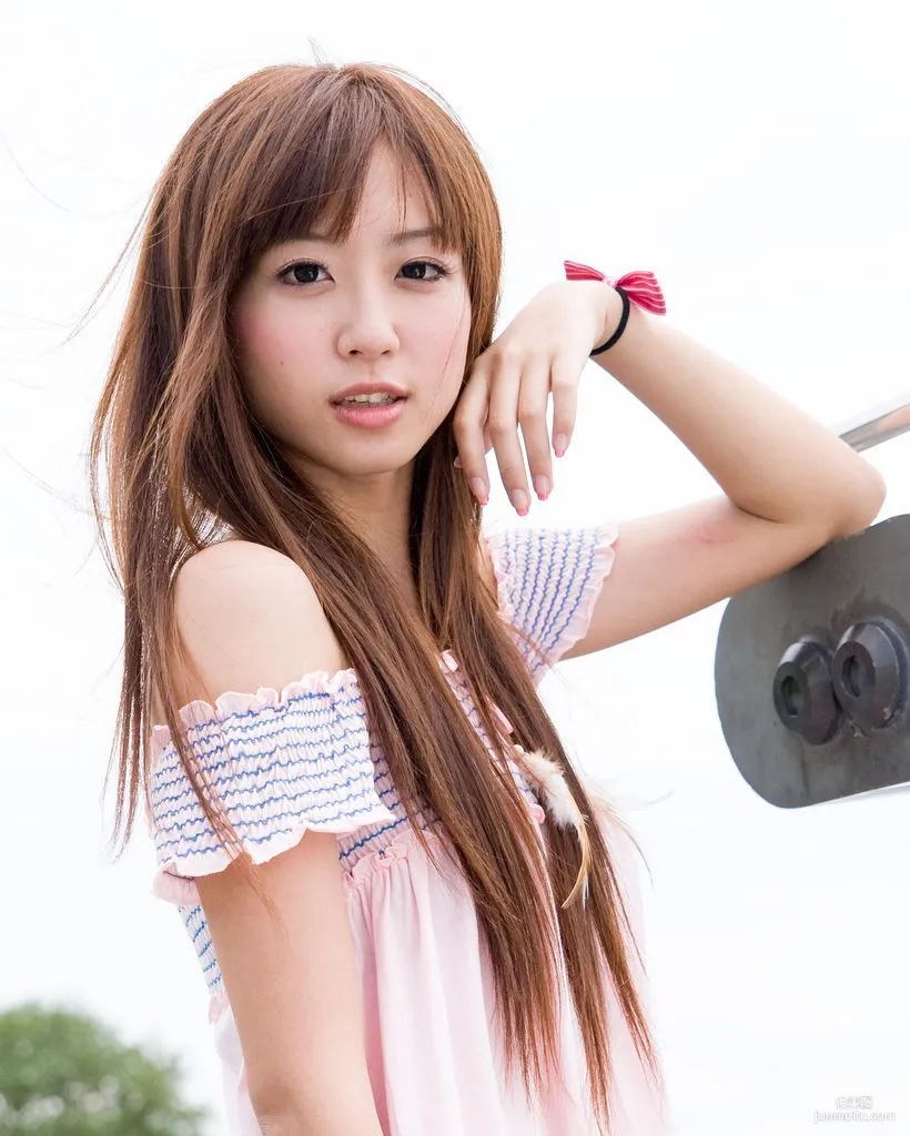 Taiwan Beauty Hongshi/Hong Shihan 'Fresh and Sweet Outdoor Shoot' Photo Set photo 23