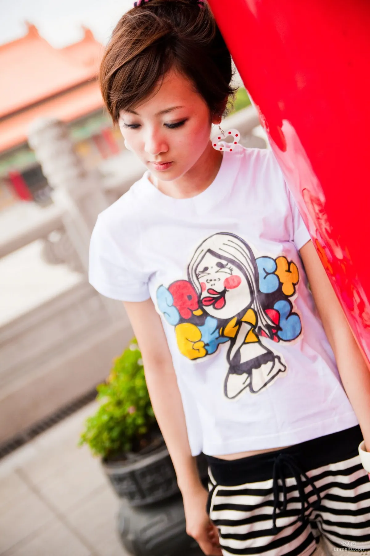 Guozi MM (Zhang Kaijie), Ximending + Botanical Garden + Chiang Kai-shek Memorial Hall, Outdoor Photo Set photo 87