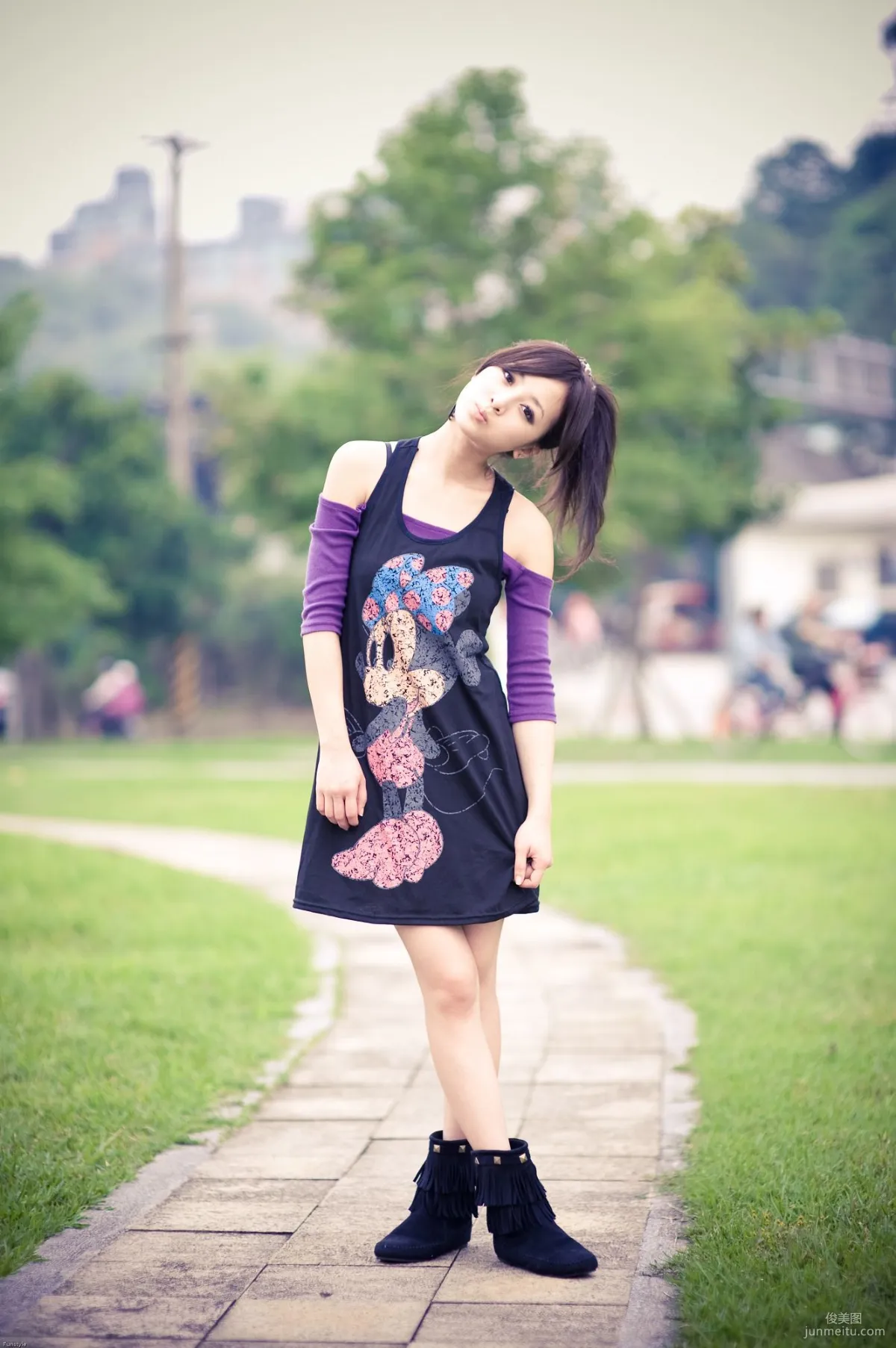 Guozi MM/Zhang Kaijie, Guandu Qu Outdoor Shoot, Photo Set photo 15