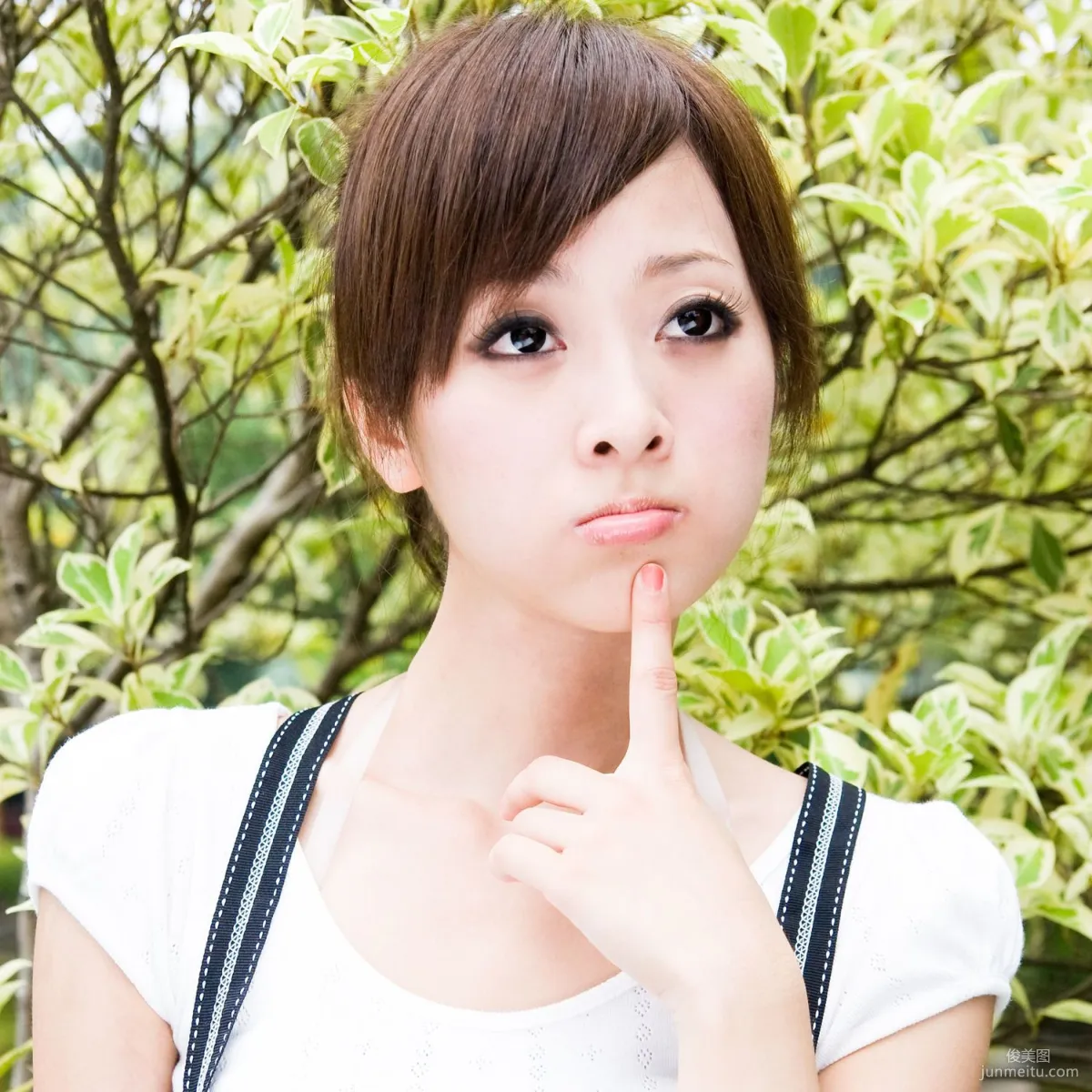 Guo Zi MM, Zhang Kaijie, Shuangxi Park Outdoor Shoot Photo Set photo 51
