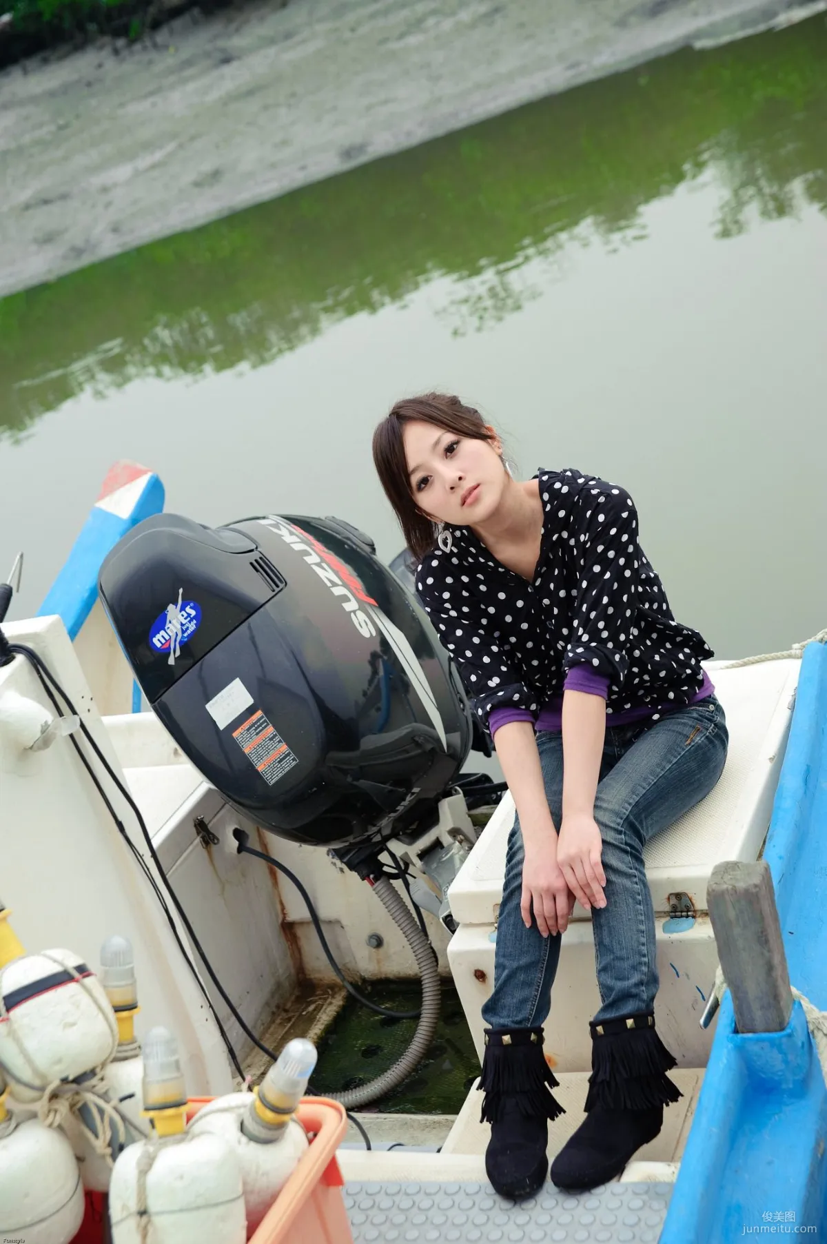 Guozi MM/Zhang Kaijie, Guandu Qu Outdoor Shoot, Photo Set photo 40