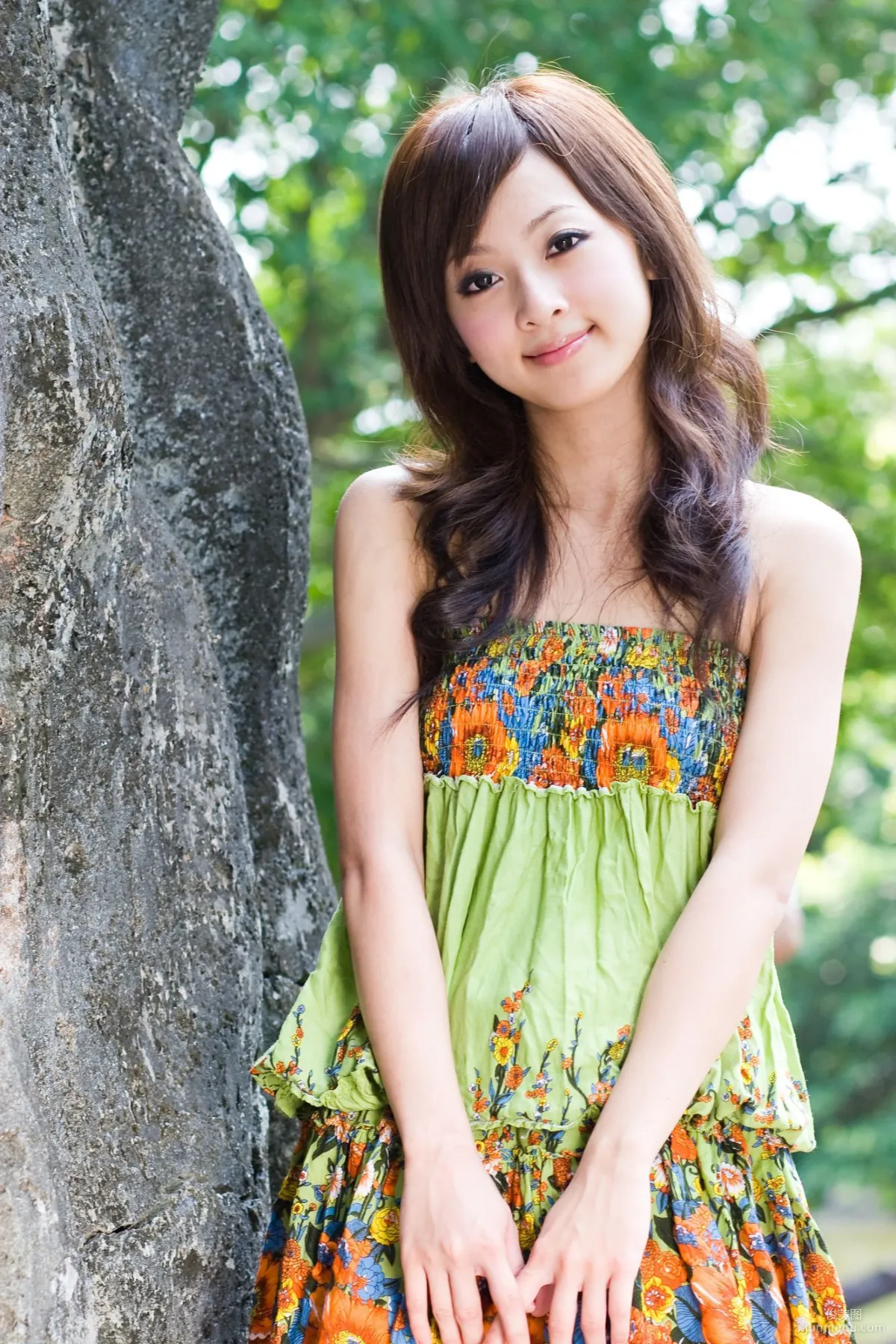 Guo Zi MM, Zhang Kaijie, Shuangxi Park Outdoor Shoot Photo Set photo 23