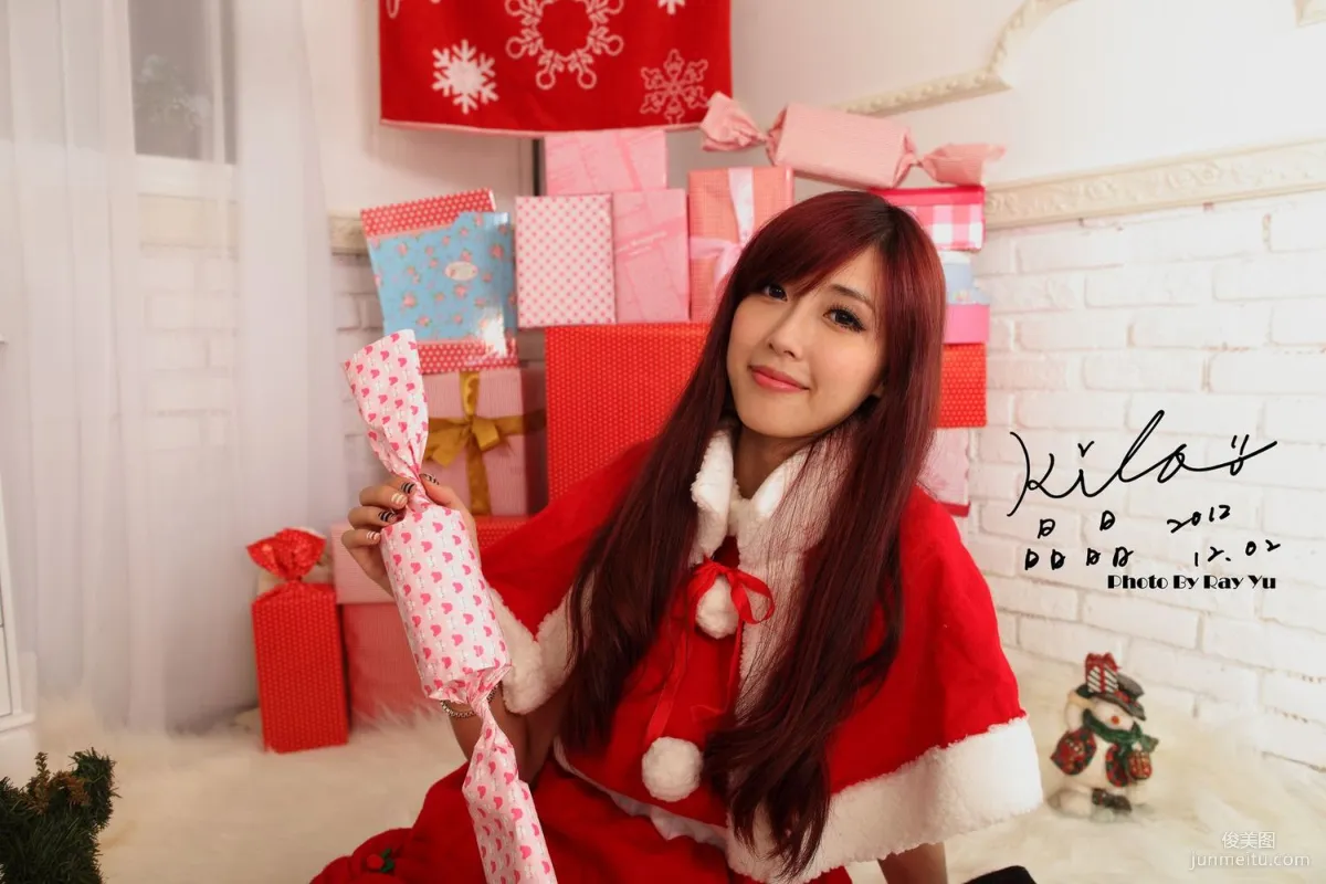 Kila Jingjing / Liao Tingling Christmas Series Photo Set photo 49