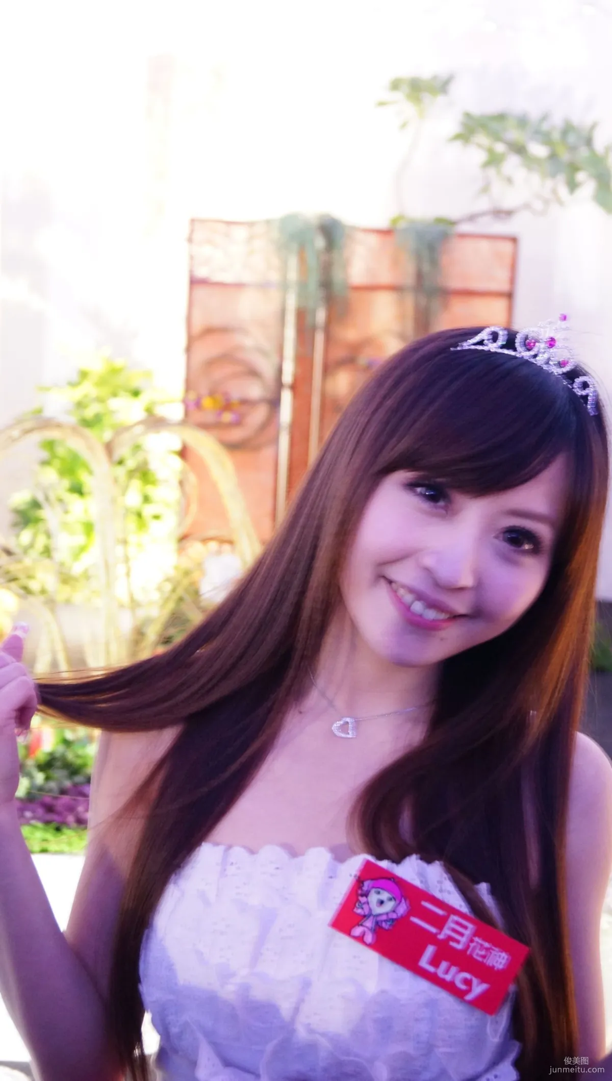 Taiwan Model lucy / Ni Qianling, February Flower Goddess HD Complete Edition Photo Collection Set photo 80