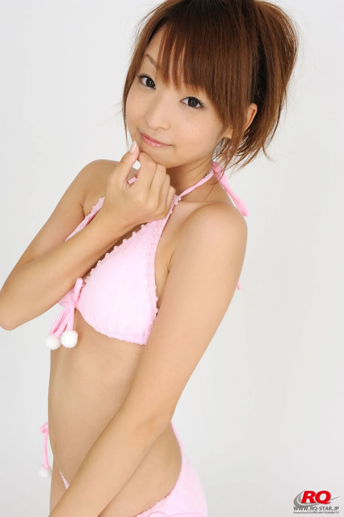 [RQ-STAR] NO.00075 Mio Aoki 青木未央 Swim Suits – White 写真集6