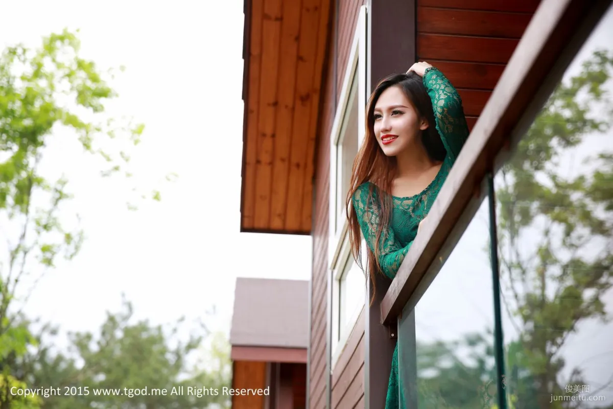 Youth Goddesses Lu Siyu, Xia Jing Goddess Arrives Jiujiang Huayuan Valley [TGOD] Photo Set photo 9
