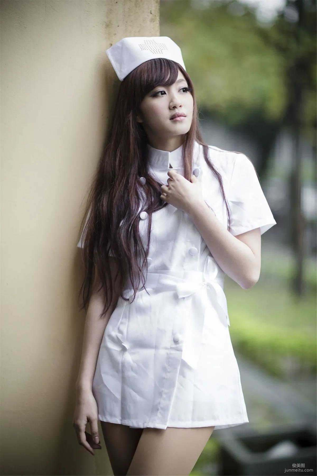 Taiwan Beauty Xiao Ya, NTU Medical College Outdoor Shoot Photo Set photo 16