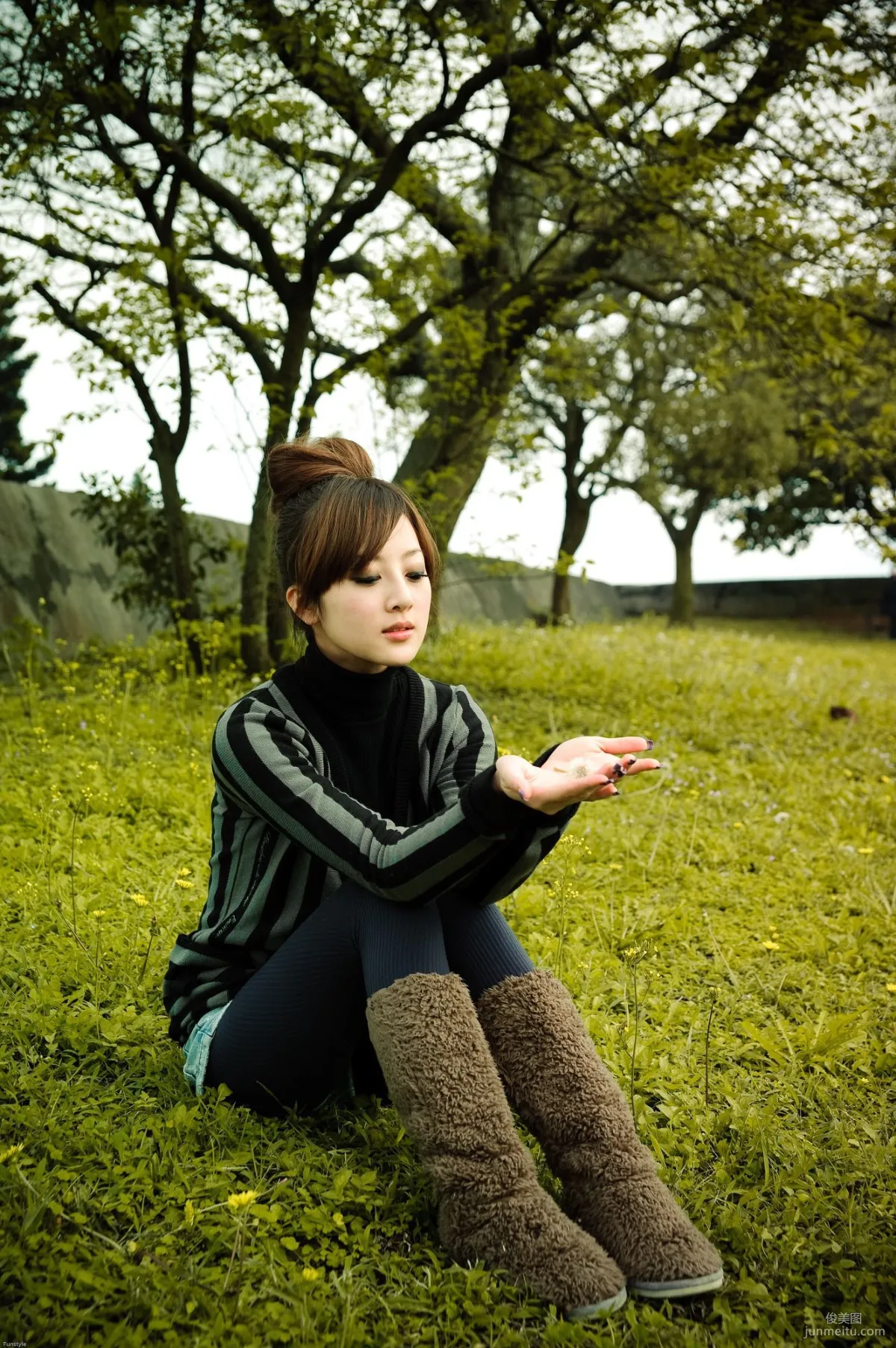 Guozi Mikako, Tamsui Little White House and Hobe Fort Outdoor Shoot Photo Set photo 19