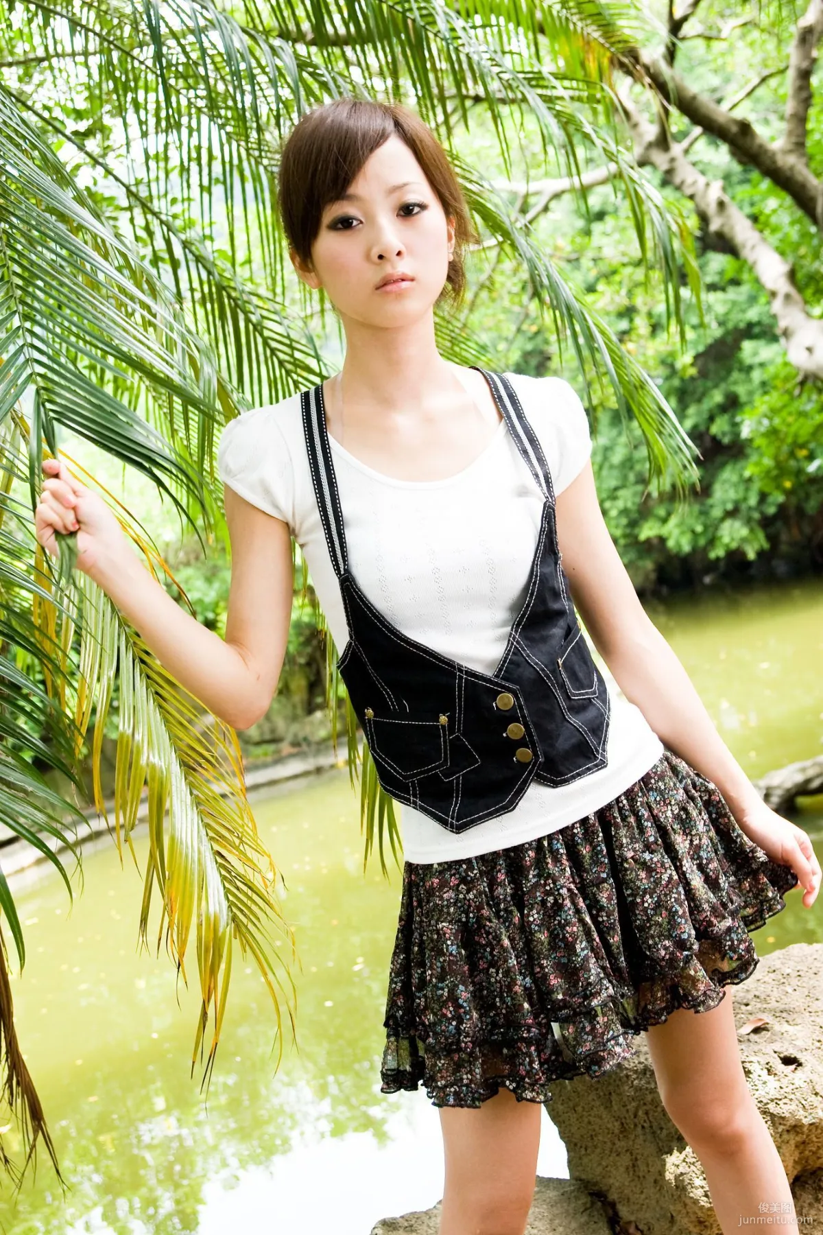 Guo Zi MM, Zhang Kaijie, Shuangxi Park Outdoor Shoot Photo Set photo 34