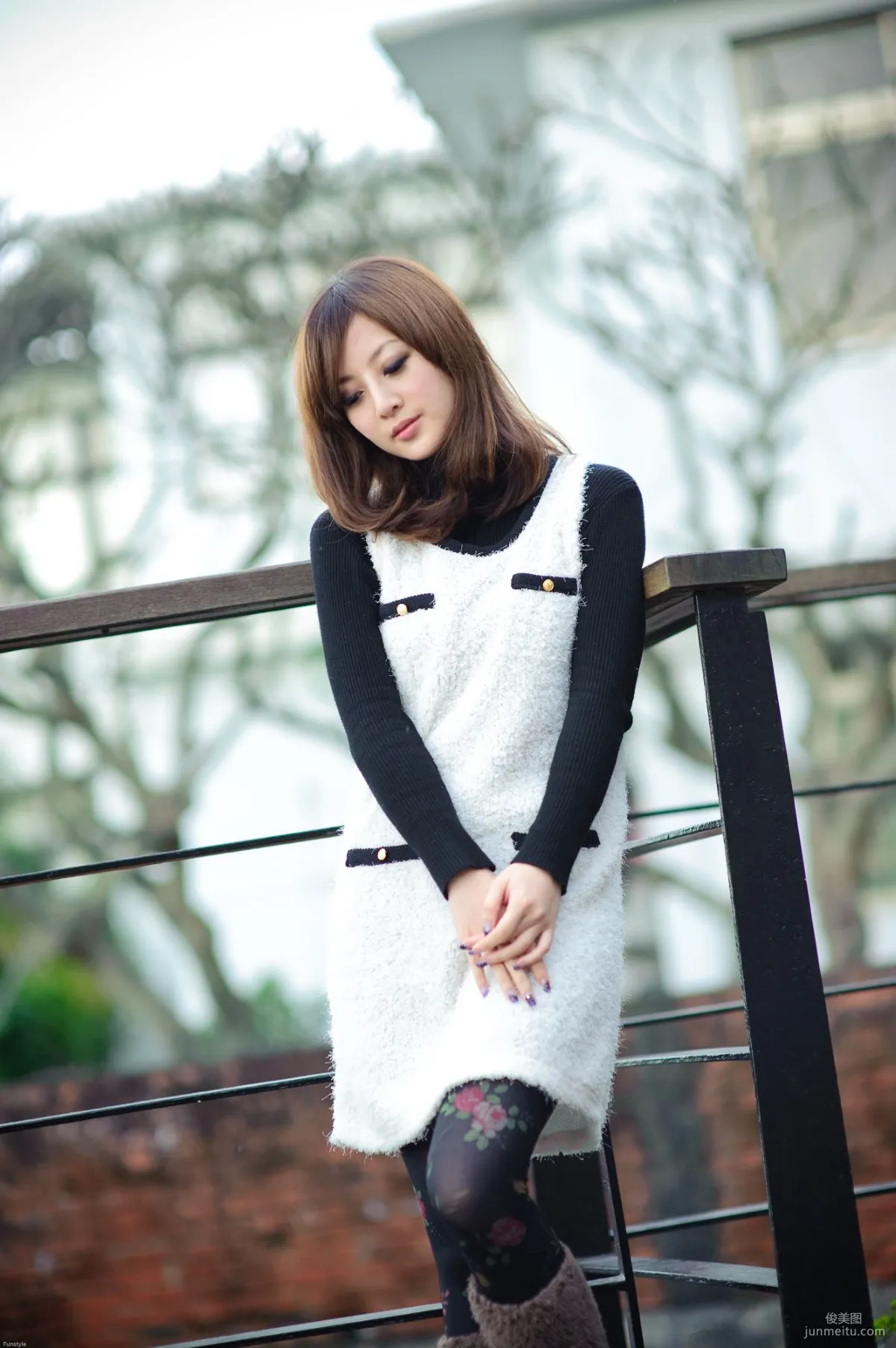 Guozi Mikako, Tamsui Little White House and Hobe Fort Outdoor Shoot Photo Set photo 8