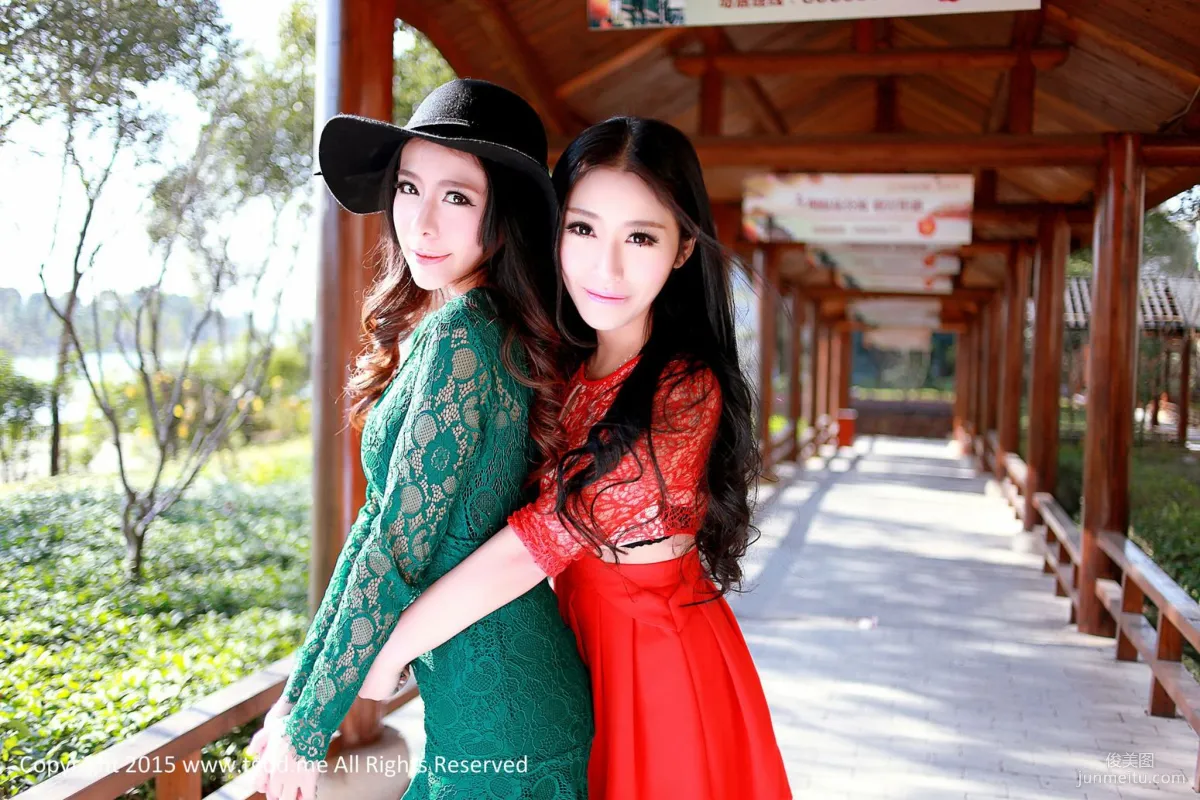 Xia Jing, Lu Siyu, Hu Yanqi, Goddesses Arrive: Jiayu Mountain Lake Hot Spring, Three Goddesses' Exclusive Goddess Pool [TGOD] Photo Set photo 8