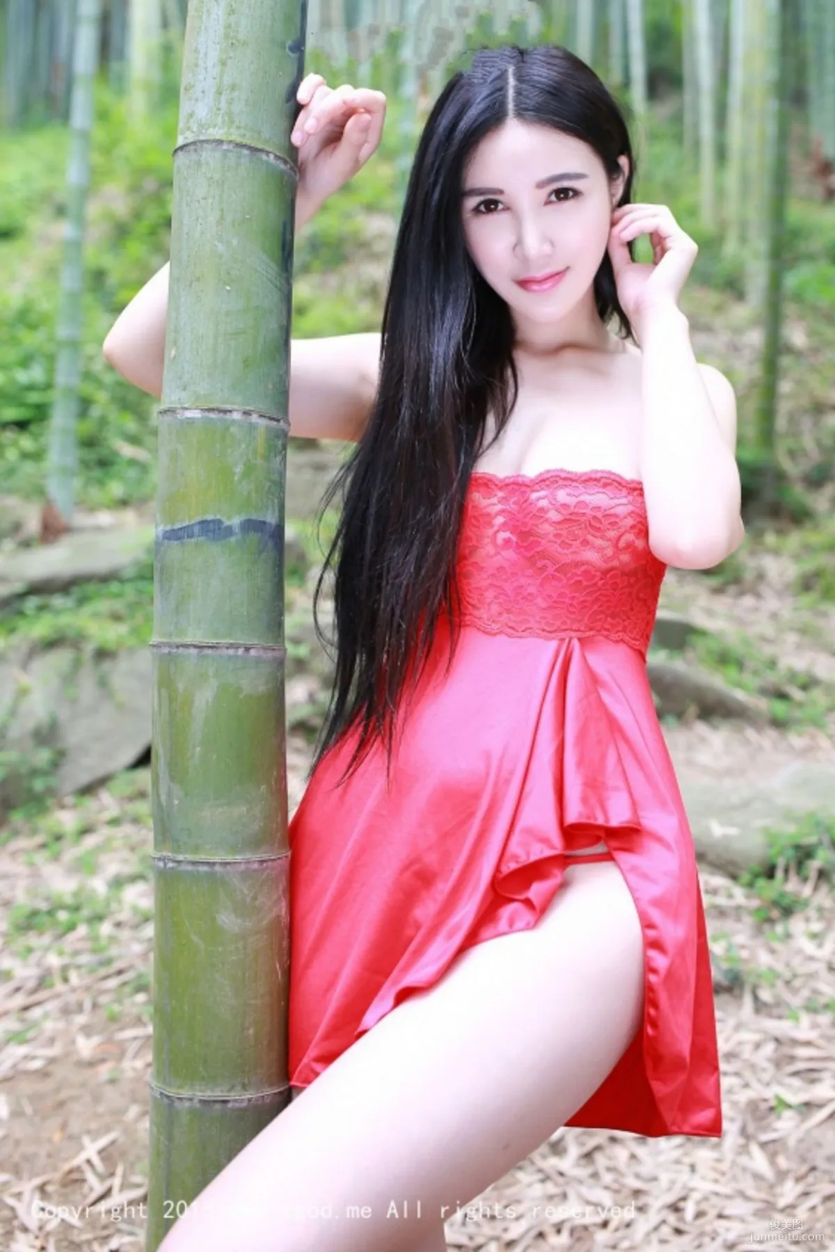 顾欣怡《清纯女神山间精灵》  [TGOD推女神] 写真集25