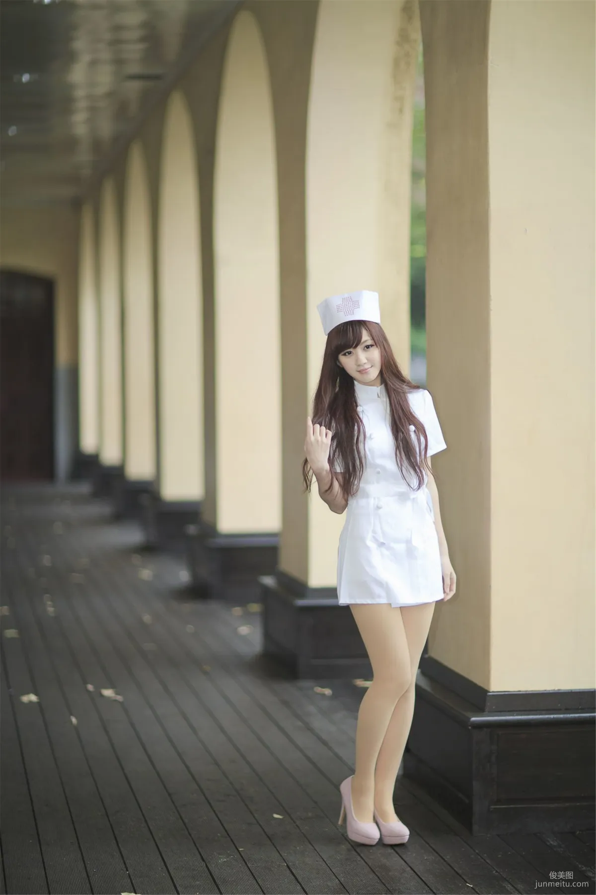 Taiwan Beauty Xiao Ya, NTU Medical College Outdoor Shoot Photo Set photo 14