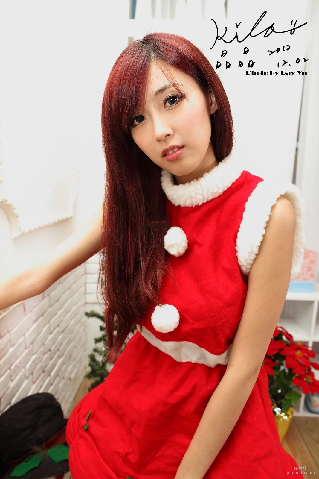 Kila Jingjing / Liao Tingling Christmas Series Photo Set photo 81