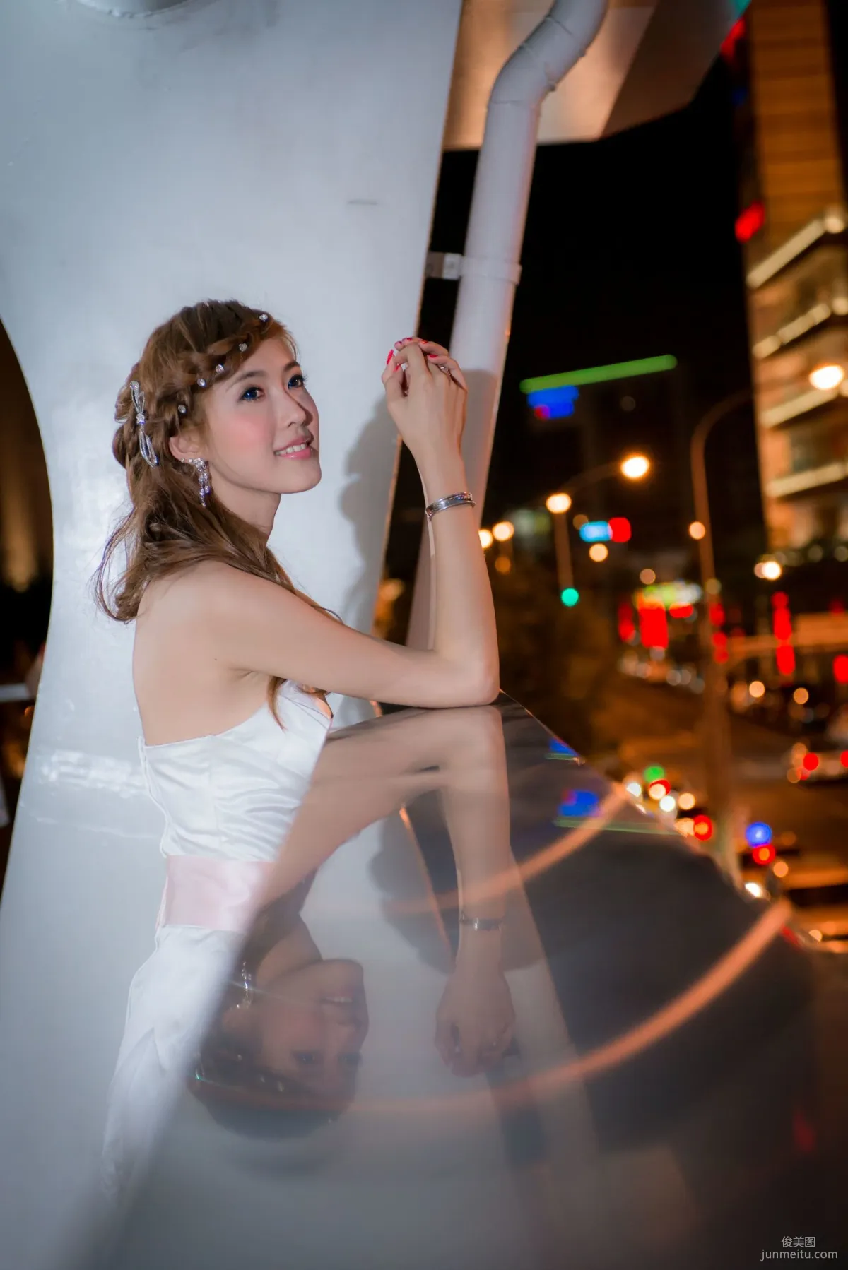 Taiwan Goddess Jin Yunqiao/Kila Jingjing, Wedding Dress Creation Photo Set photo 8