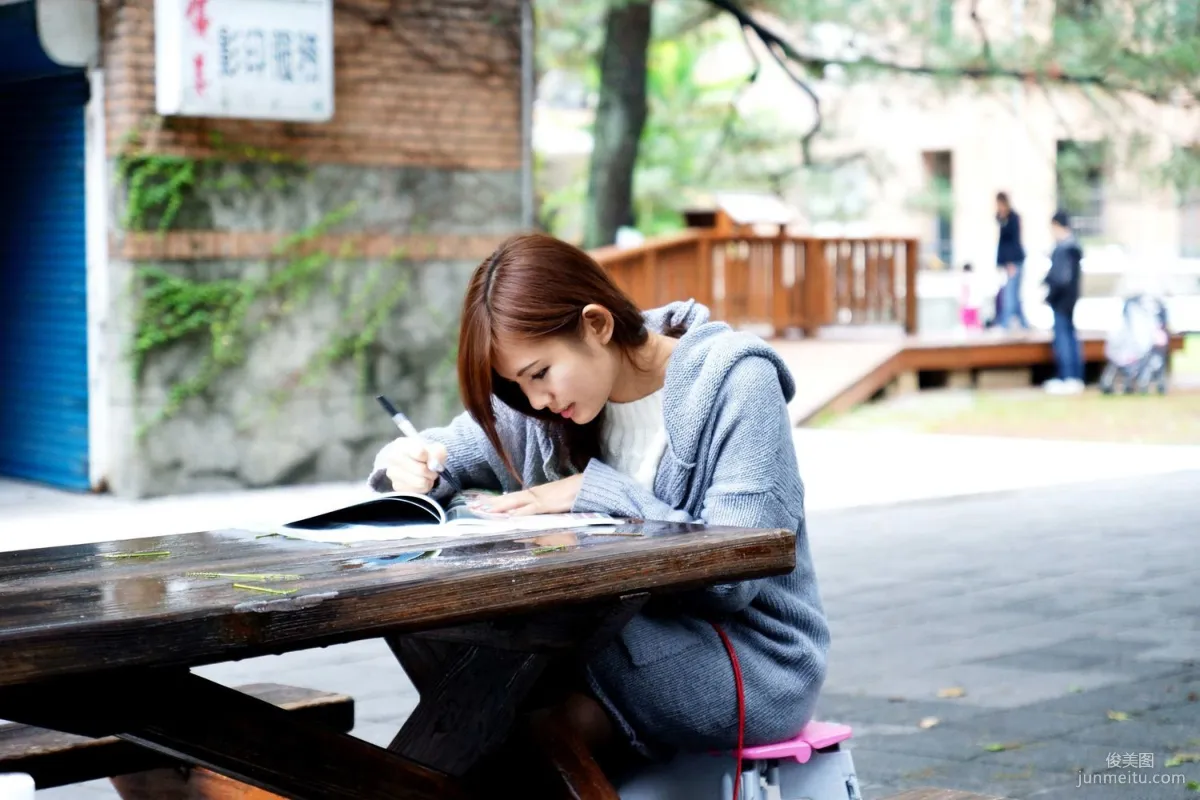 Taiwan Beauty Tuna / Xu Weiyin, Fresh Outdoor Shoot Photo Collection photo 75