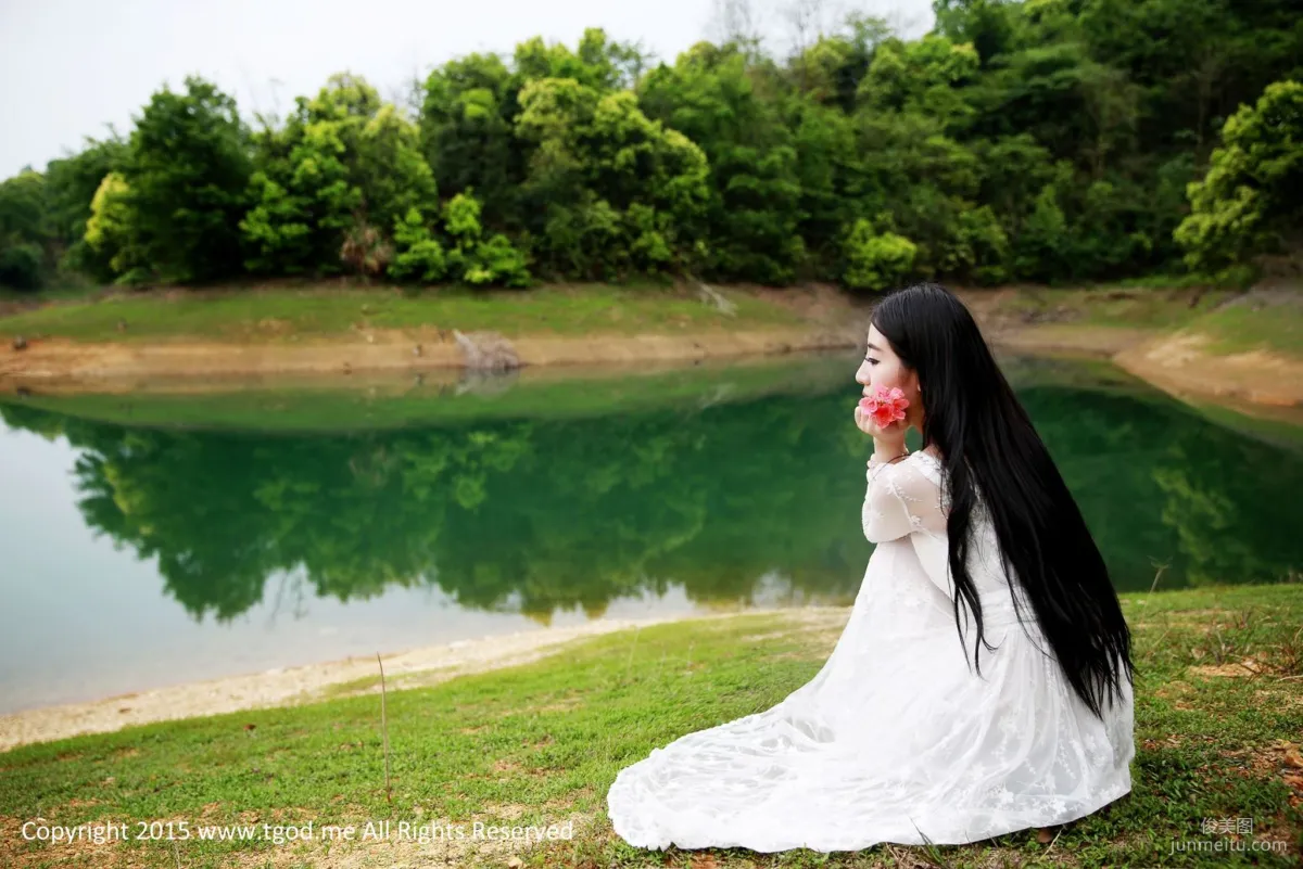 Youth Goddesses Lu Siyu, Xia Jing Goddess Arrives Jiujiang Huayuan Valley [TGOD] Photo Set photo 30