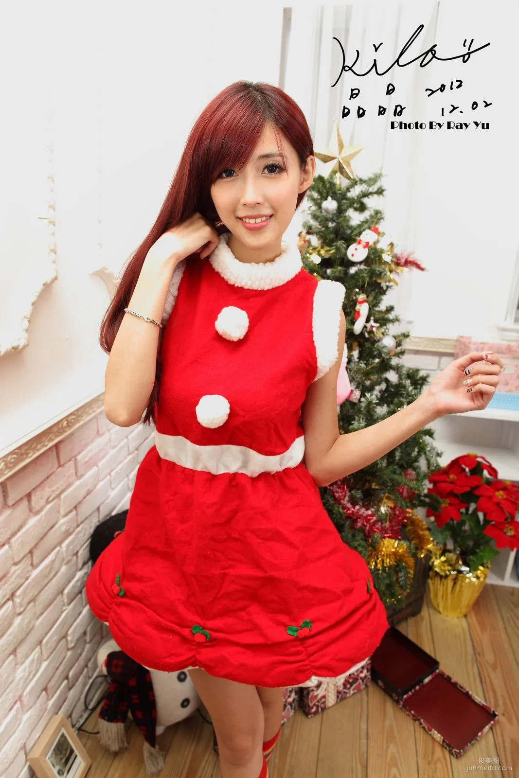 Kila Jingjing / Liao Tingling Christmas Series Photo Set photo 114