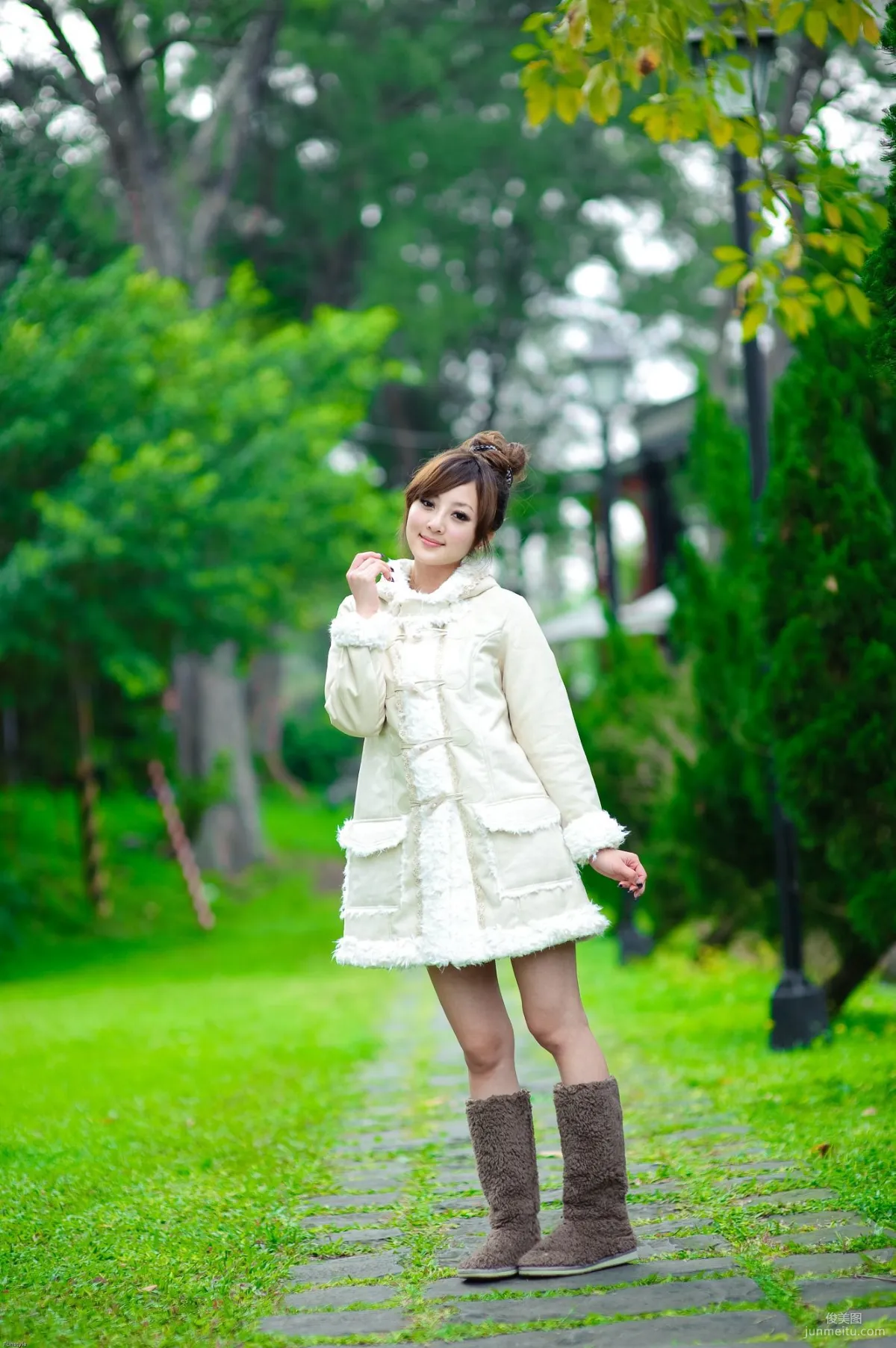 Guozi Mikako, Tamsui Little White House and Hobe Fort Outdoor Shoot Photo Set photo 36