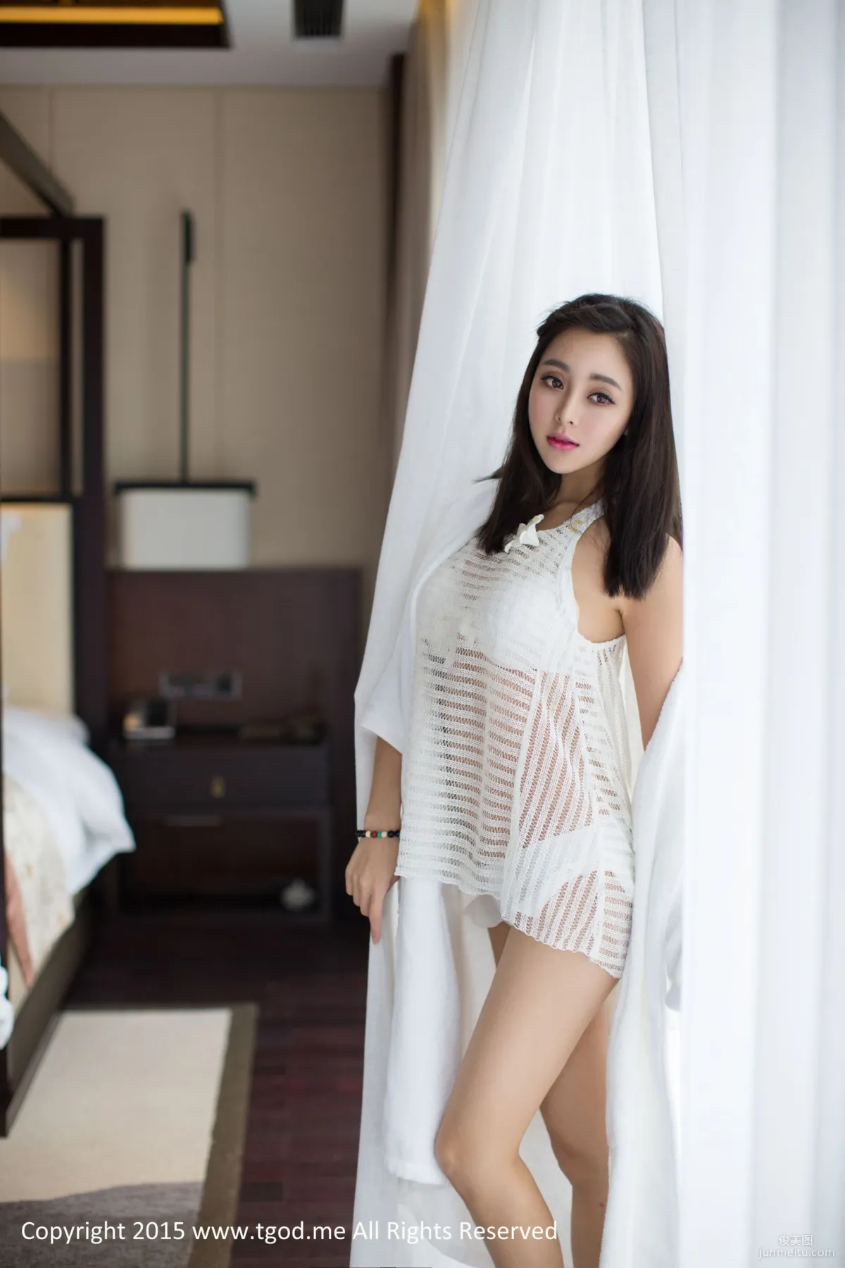 Liang Jingying, Li Ke Goddess Arrives Emeishan Hongzhushan Hot Spring Wu Meiniang Legend [TGOD] Photo Set photo 22
