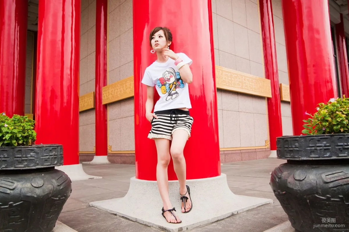 Guozi MM (Zhang Kaijie), Ximending + Botanical Garden + Chiang Kai-shek Memorial Hall, Outdoor Photo Set photo 81